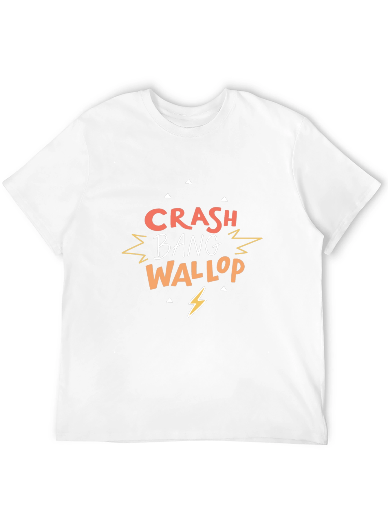 Crash Bang Wallop Graphic Tee - Mens Black T-Shirt