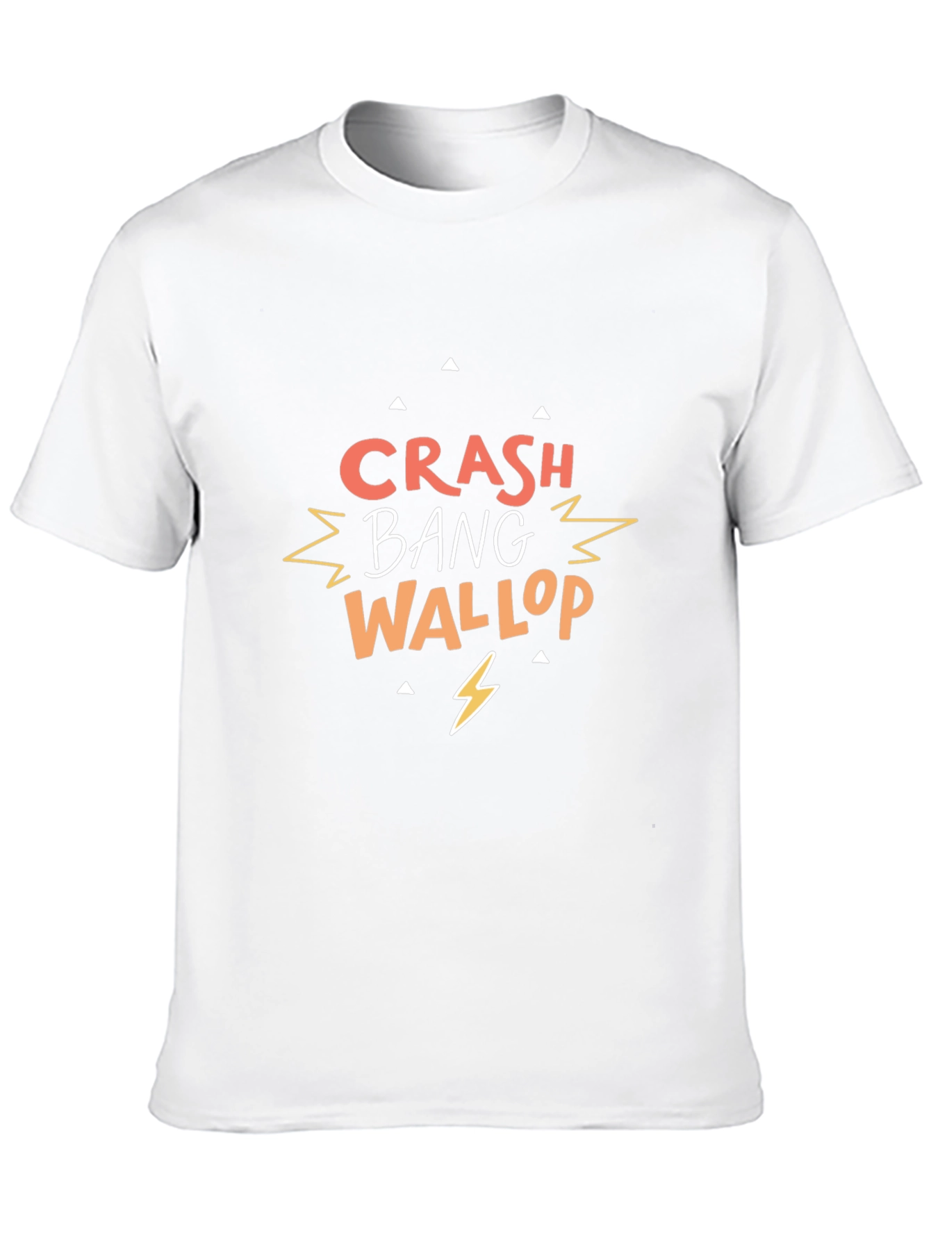 Crash Bang Wallop Graphic Tee - Mens Black T-Shirt