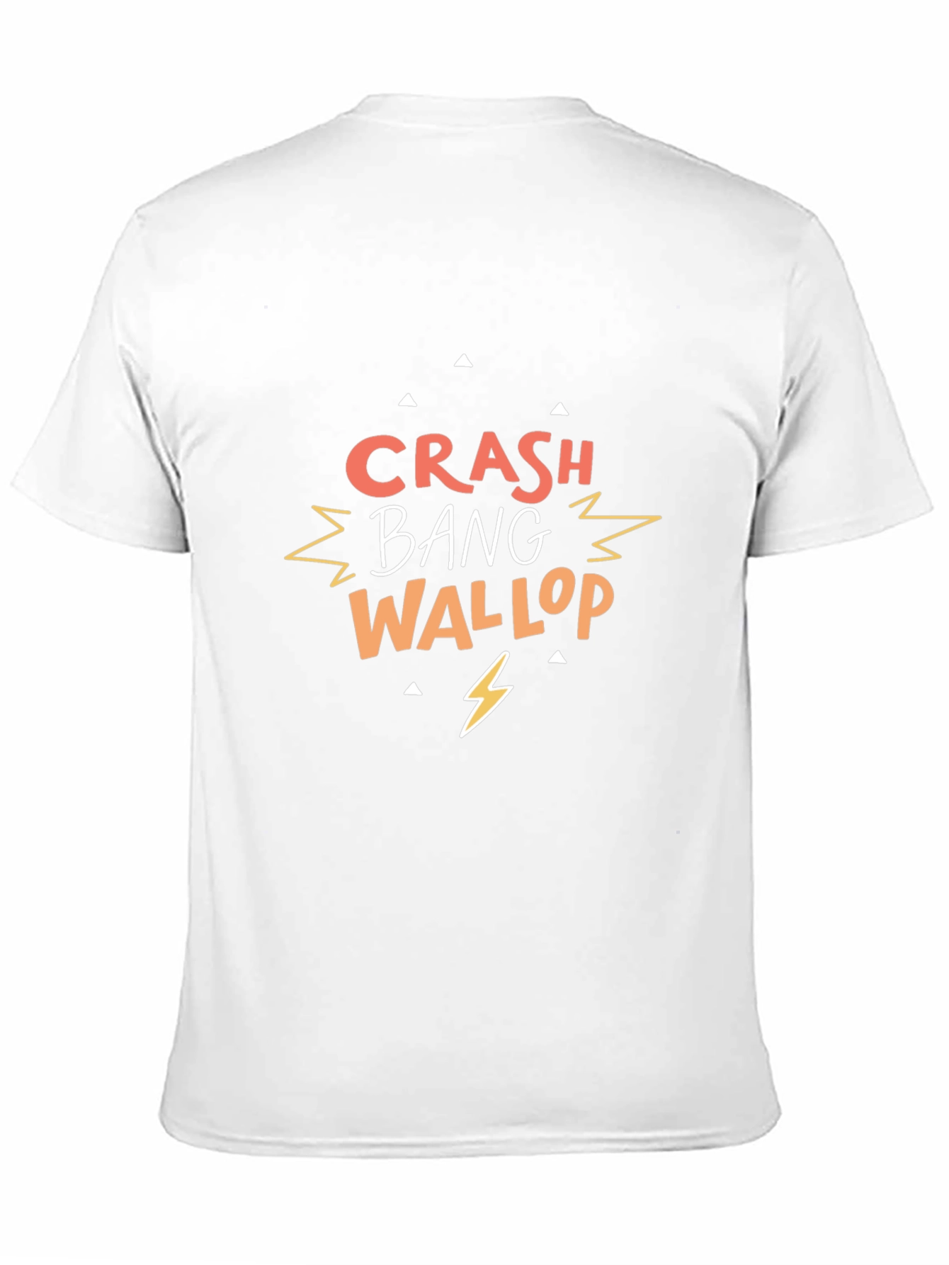 Crash Bang Wallop Graphic Tee - Mens Black T-Shirt