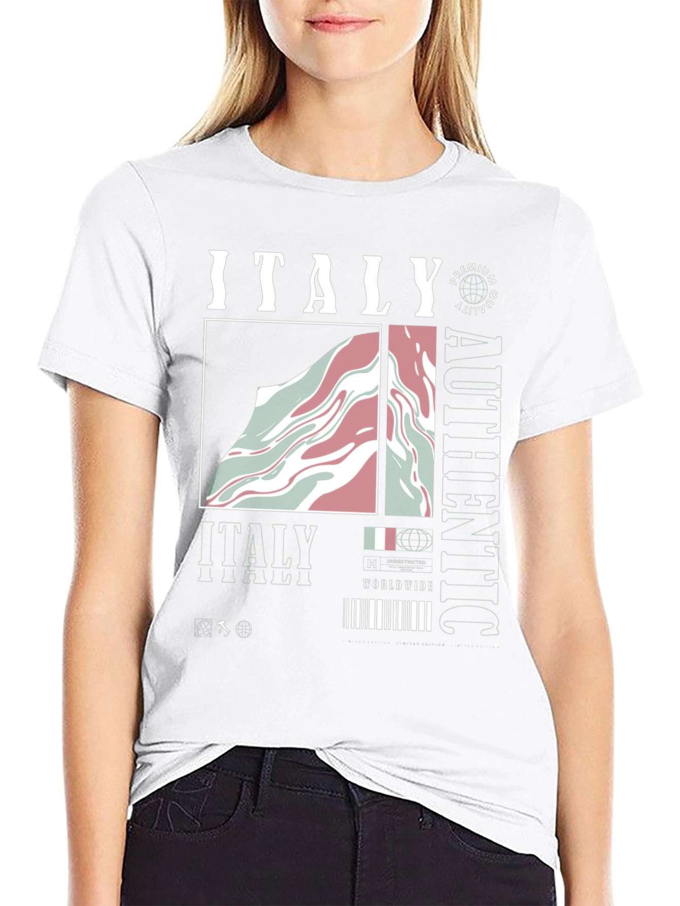 Italy Premium Quality Graphic Tee