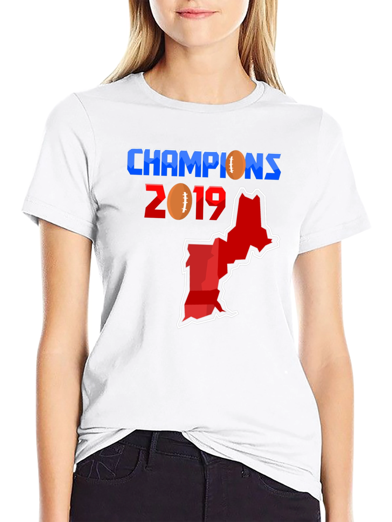 Champions 2019 Football T-Shirt
