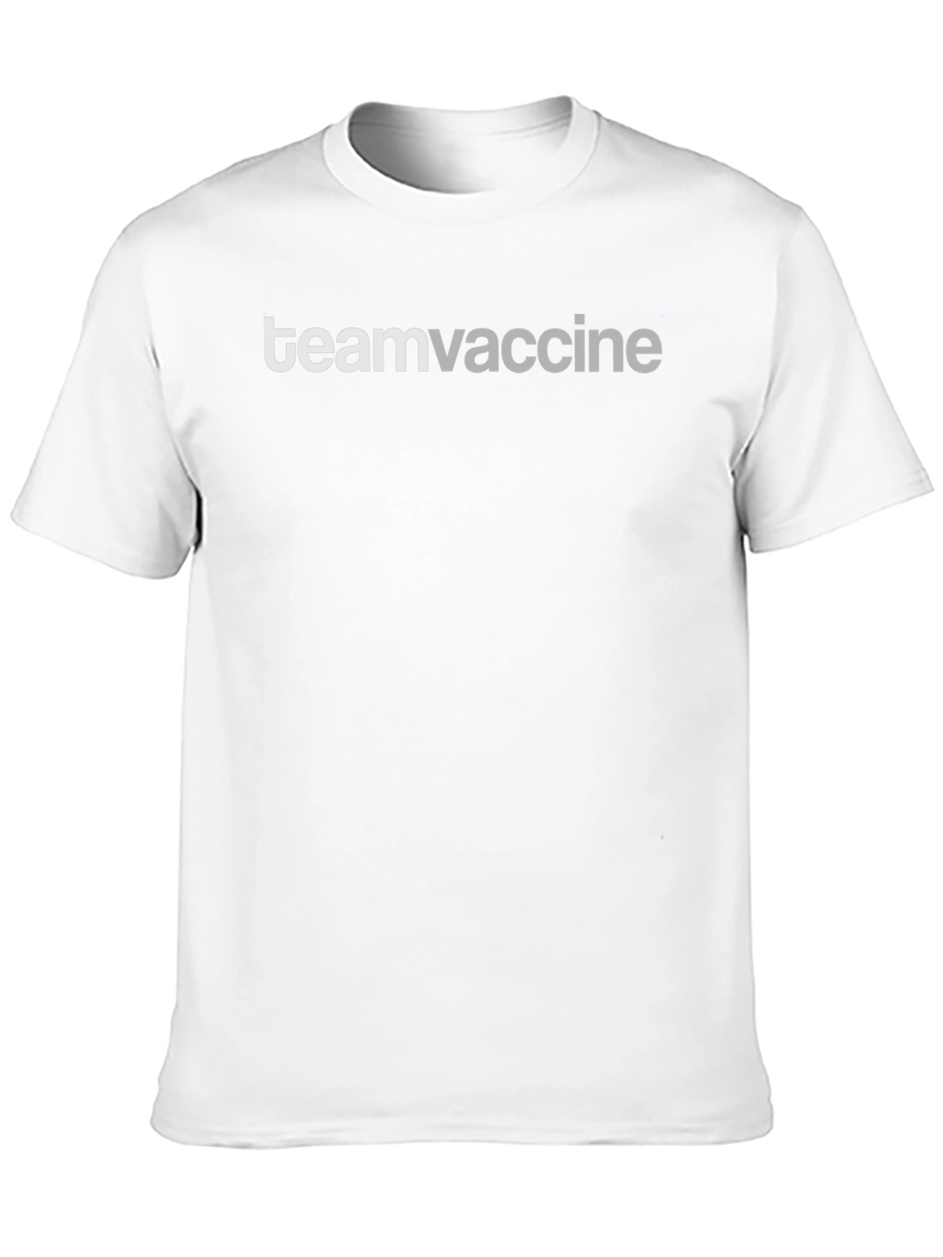 Team Vaccine Black T-Shirt