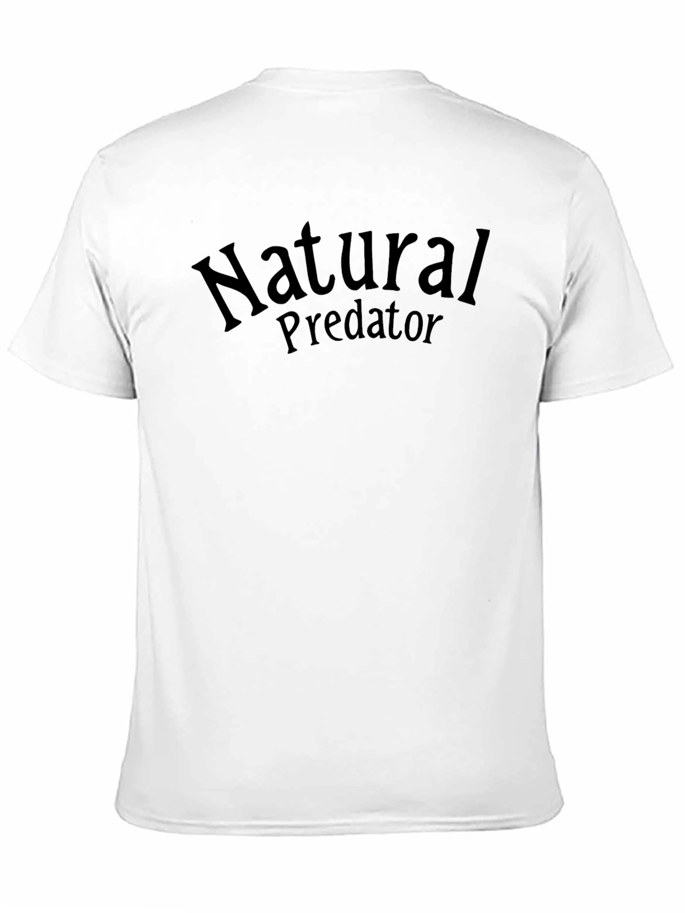 Natural Predator Black Graphic T-Shirt