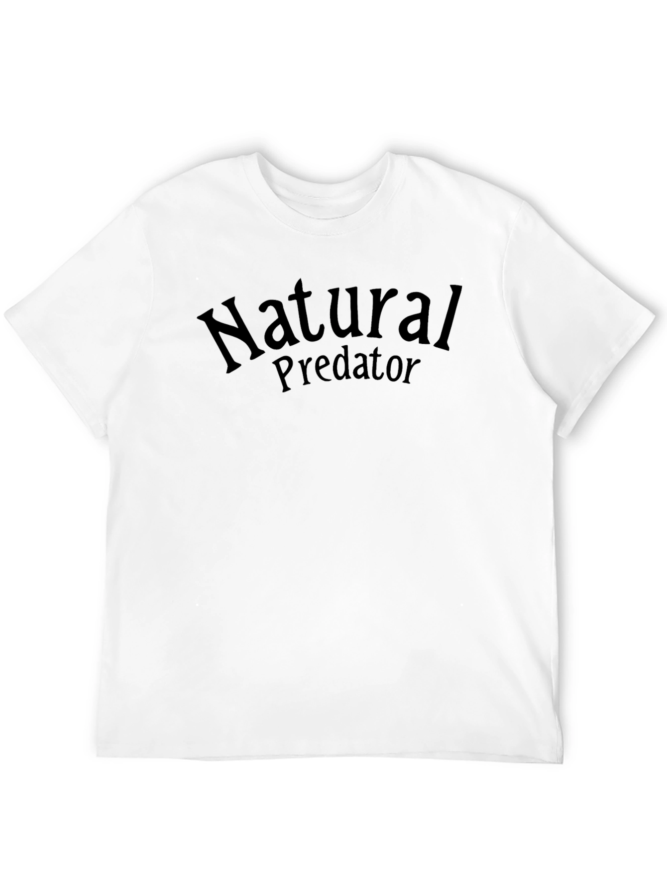 Natural Predator Black Graphic T-Shirt