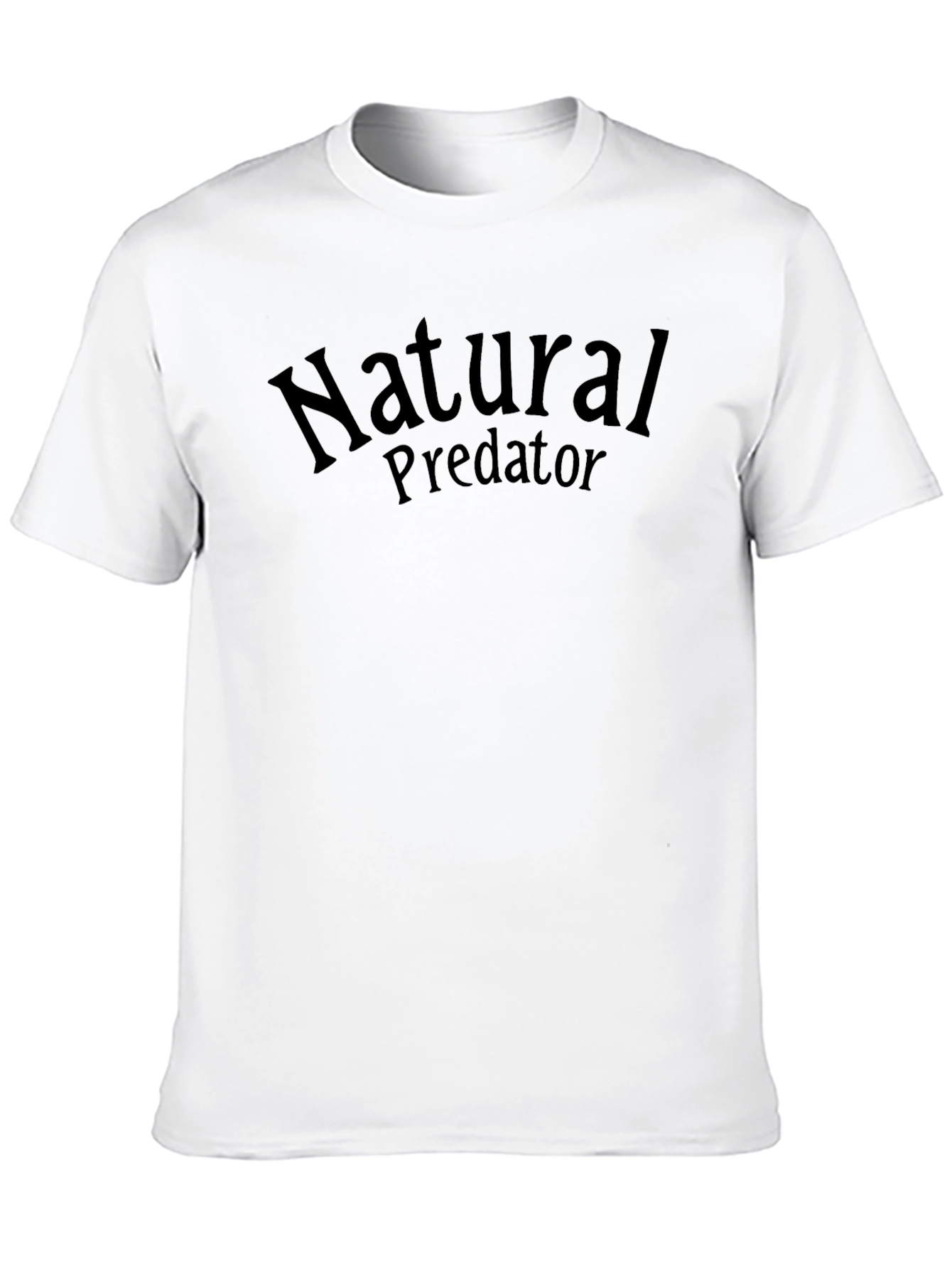 Natural Predator Black Graphic T-Shirt