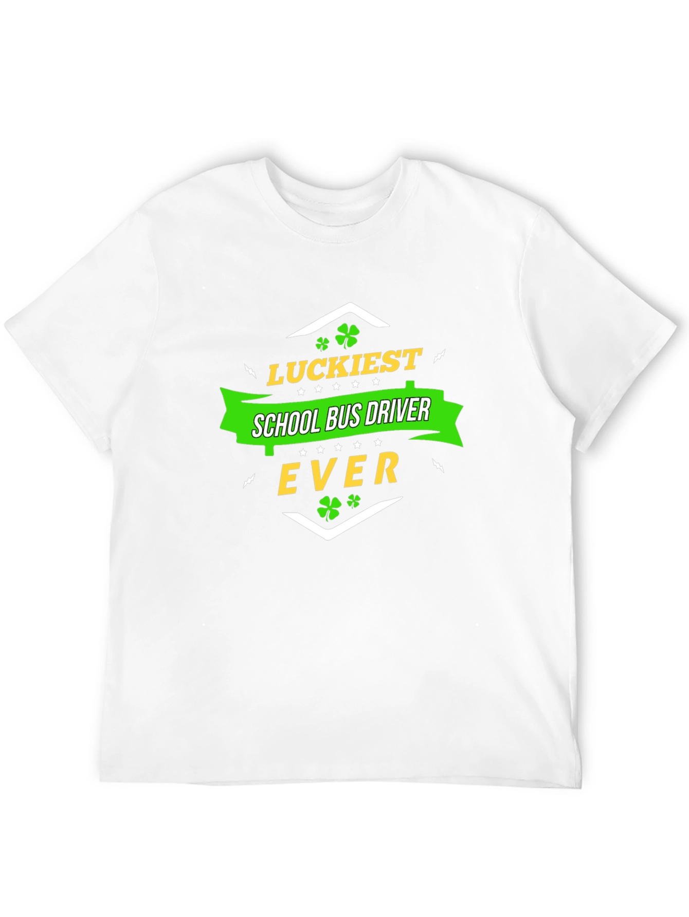 Lucky School Bus Driver St. Patricks Day T-Shirt