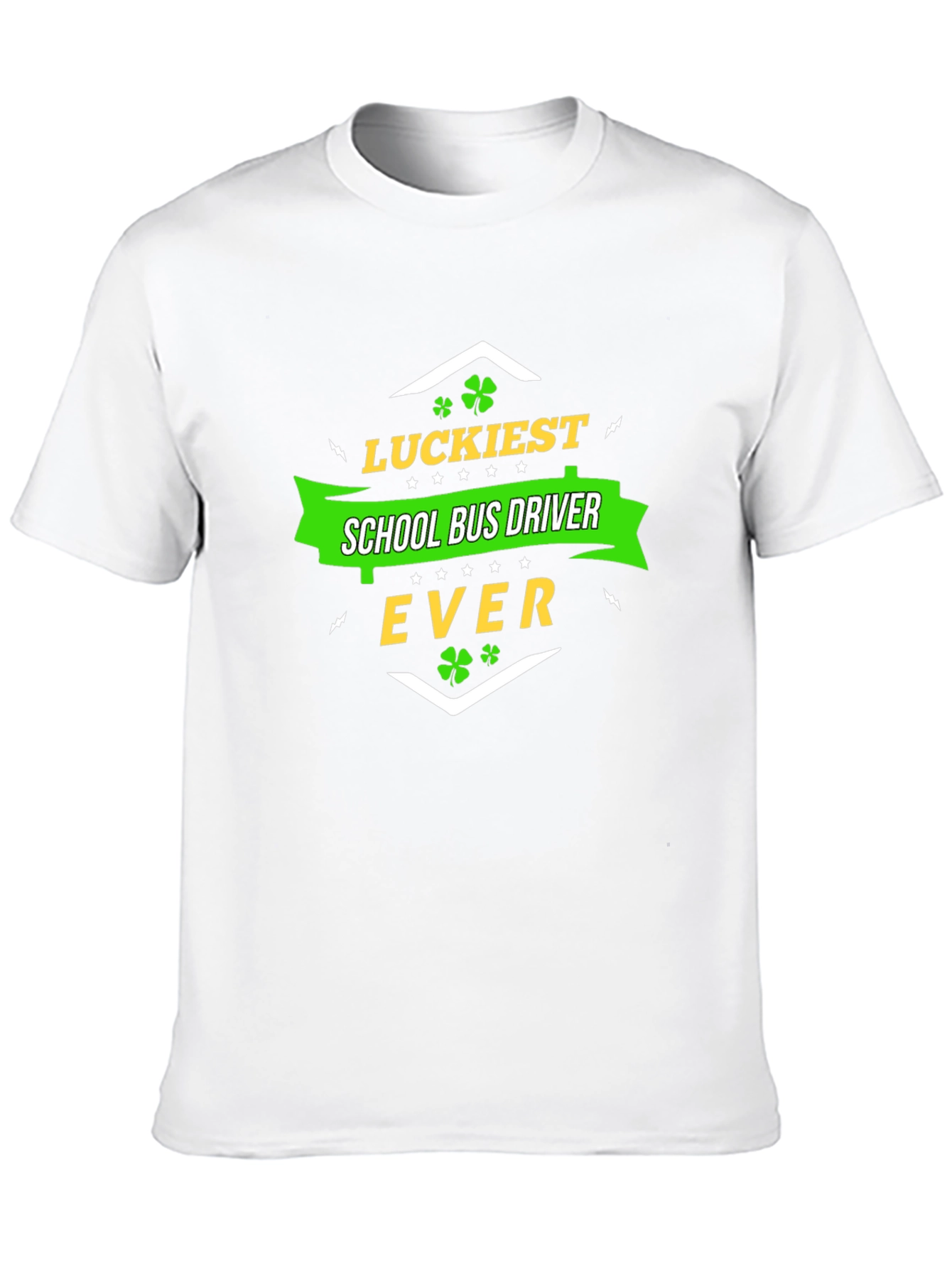Lucky School Bus Driver St. Patricks Day T-Shirt