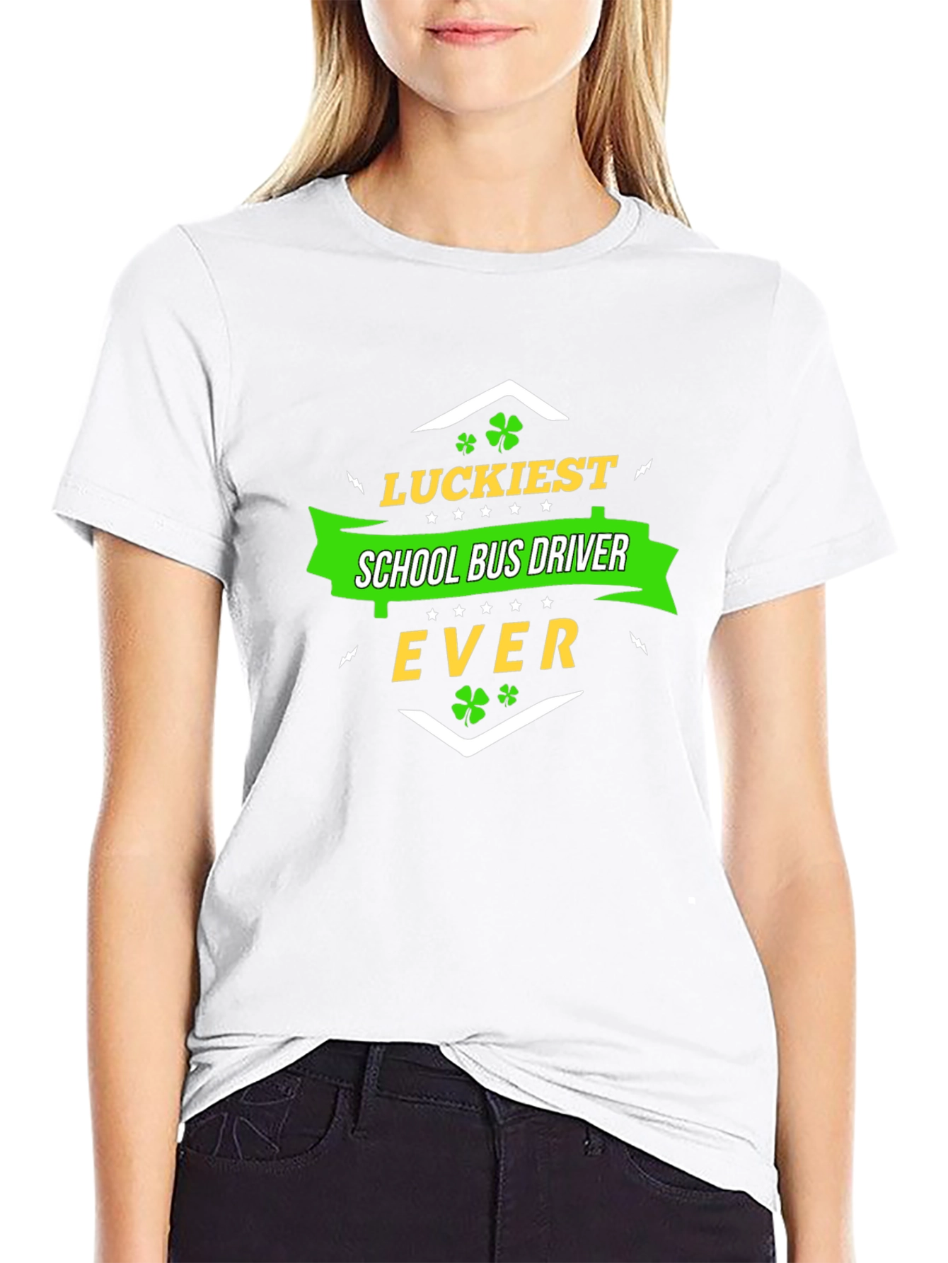 Lucky School Bus Driver St. Patricks Day T-Shirt