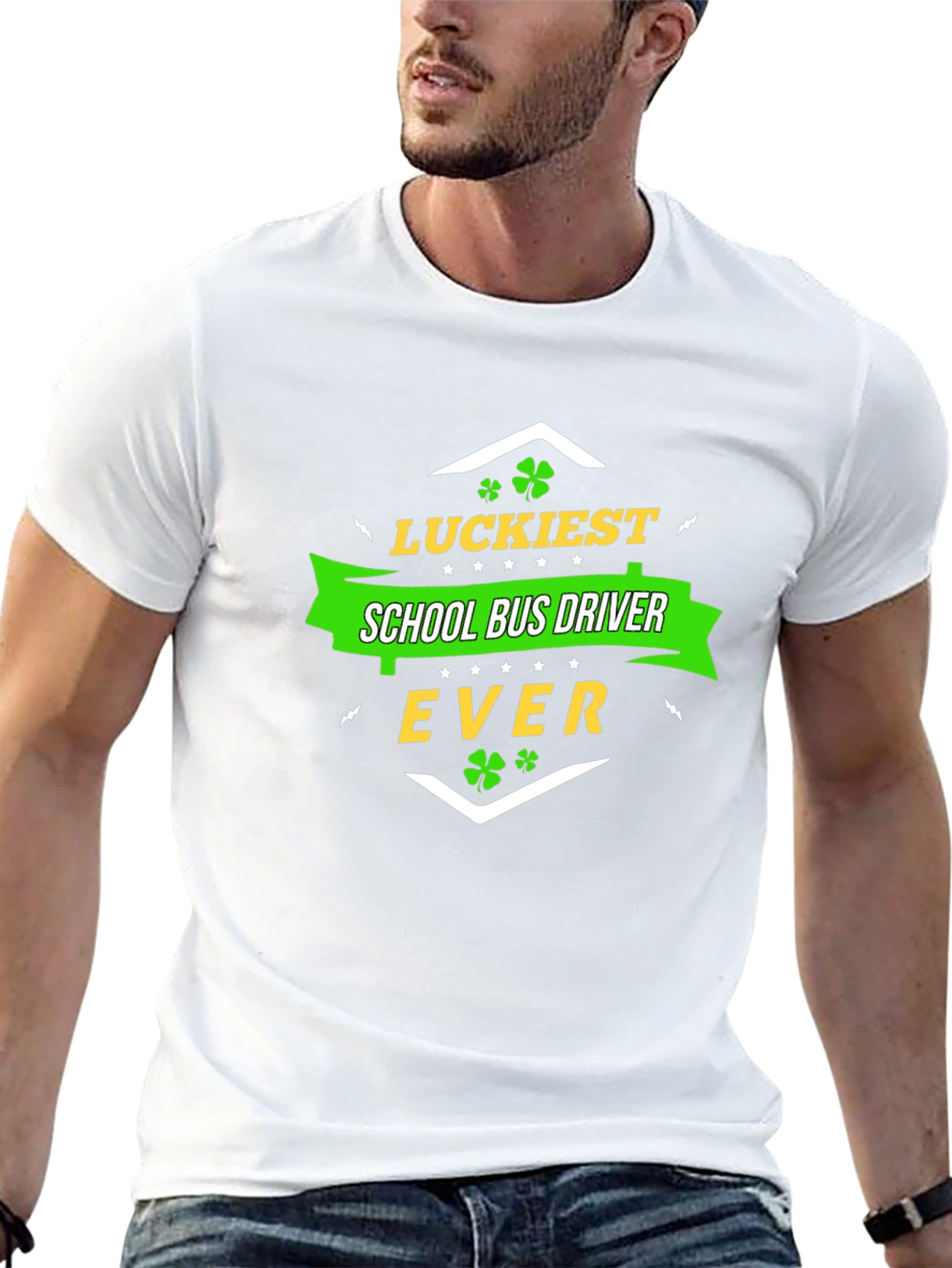Lucky School Bus Driver St. Patricks Day T-Shirt