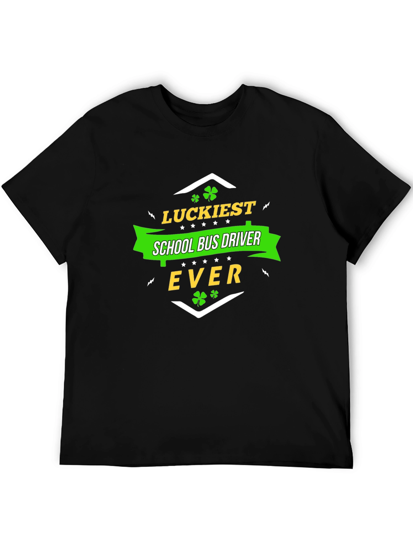Lucky School Bus Driver St. Patricks Day T-Shirt