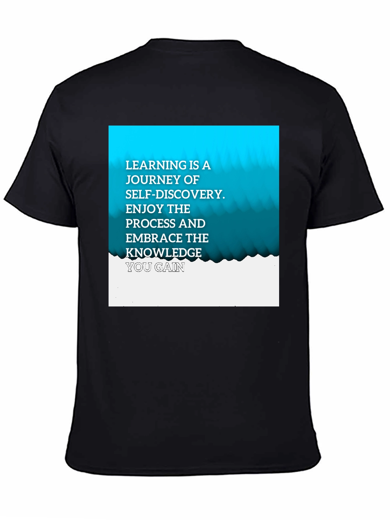 Learning Journey Graphic Tee - Black