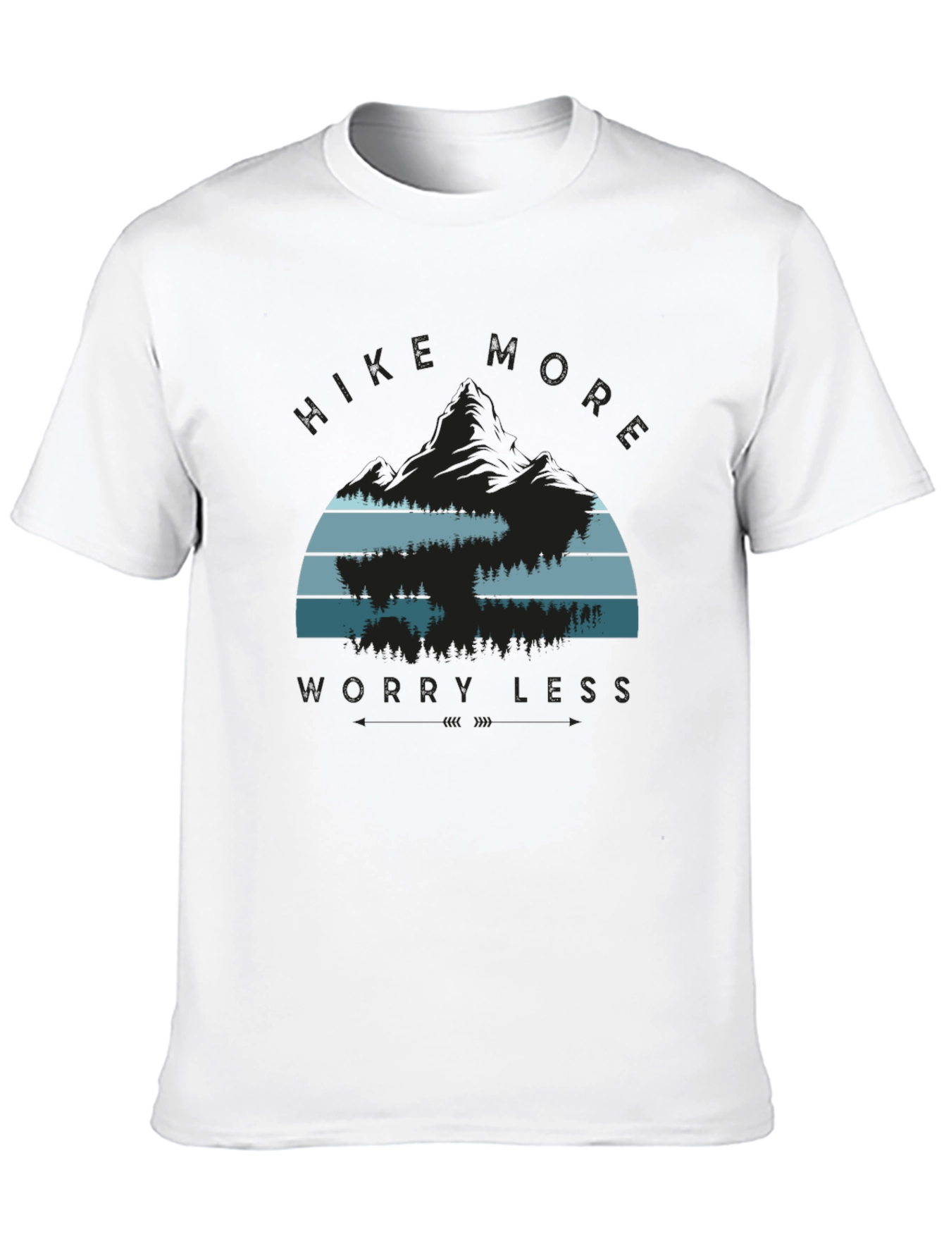 Hike More Worry Less Graphic Tee