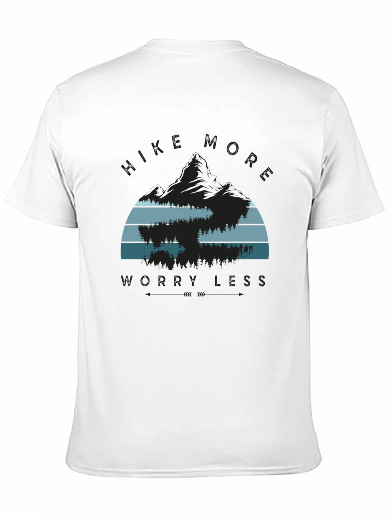 Hike More Worry Less Graphic Tee
