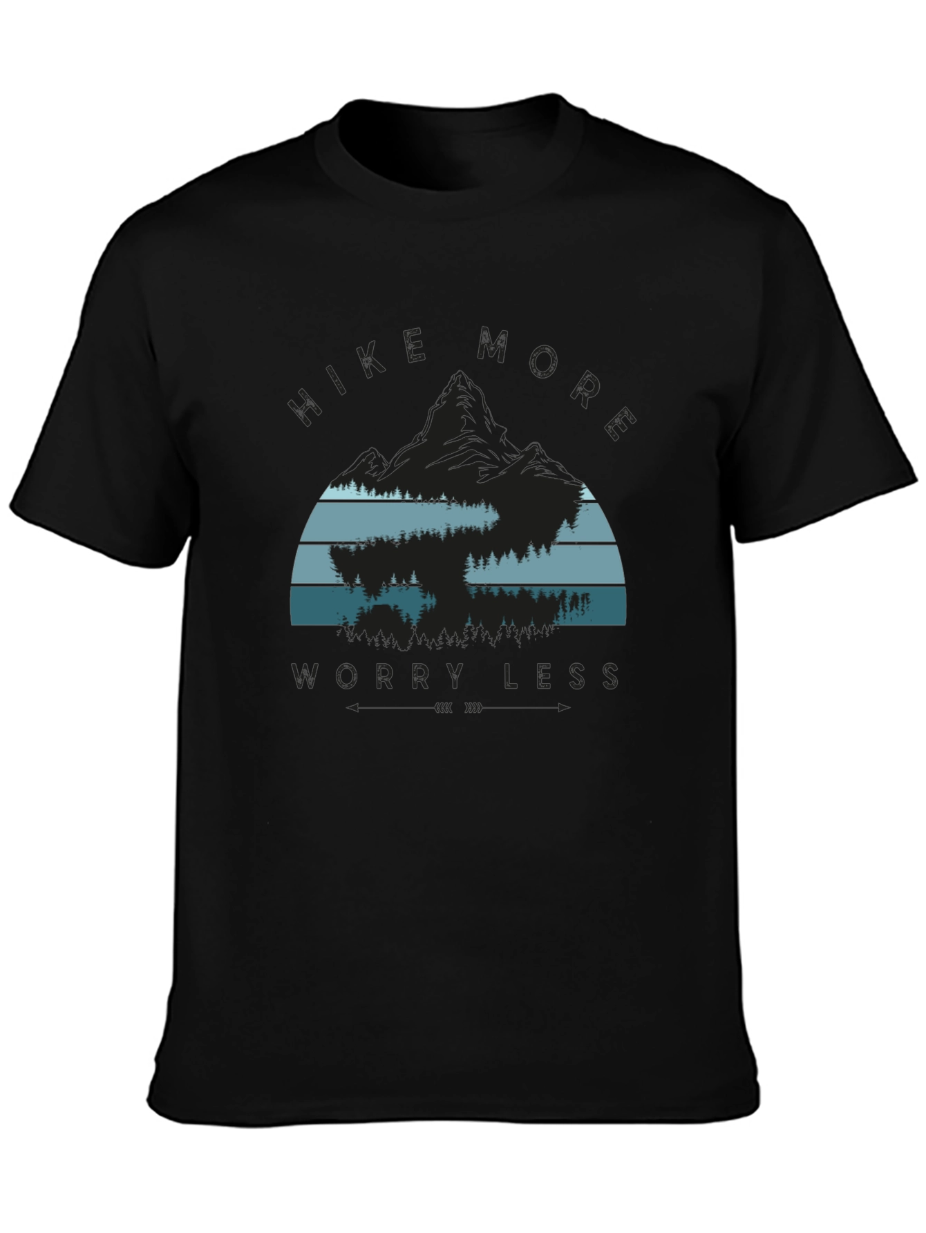 Hike More Worry Less Graphic Tee