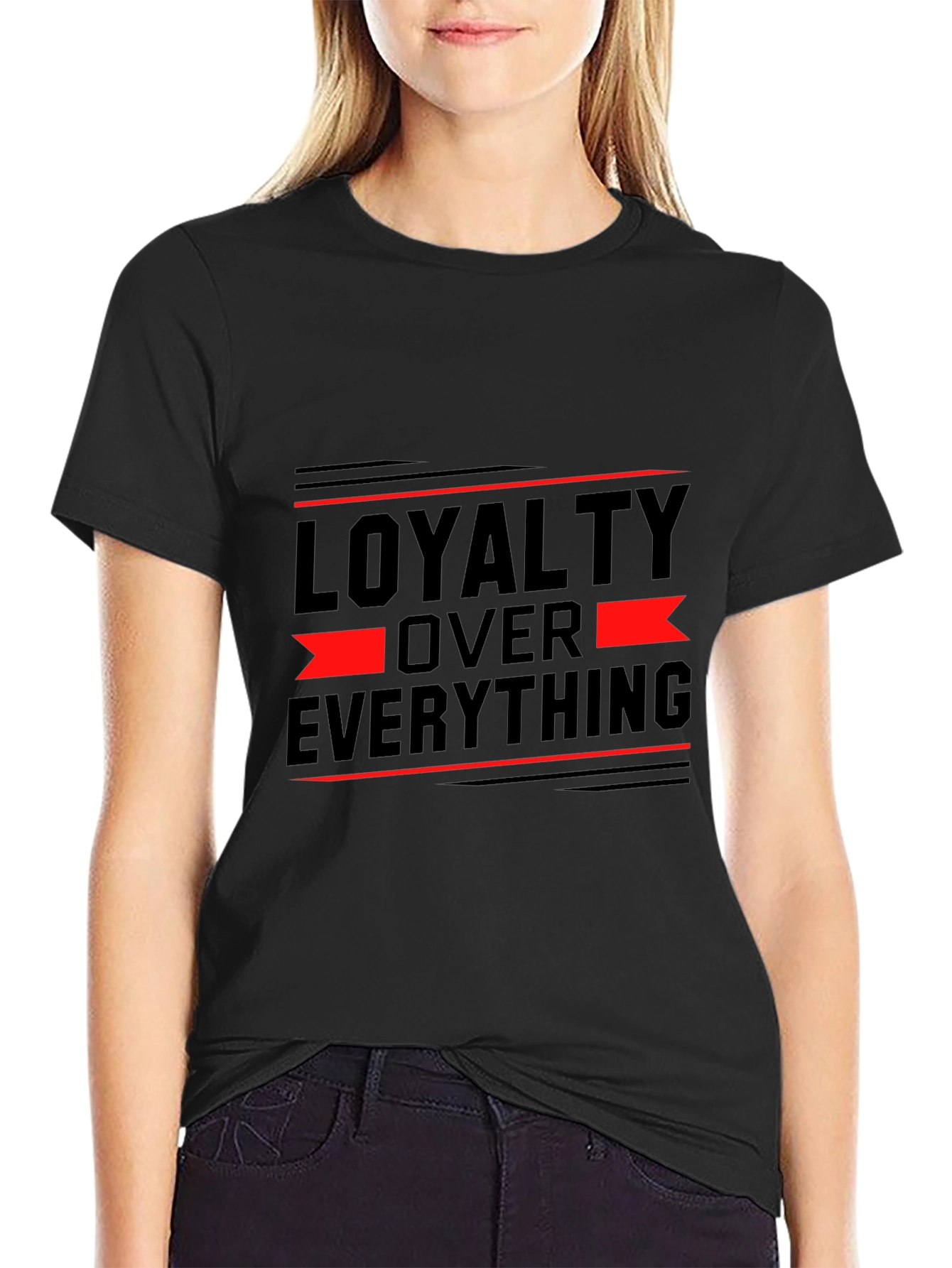 Loyalty Over Everything Graphic T-Shirt