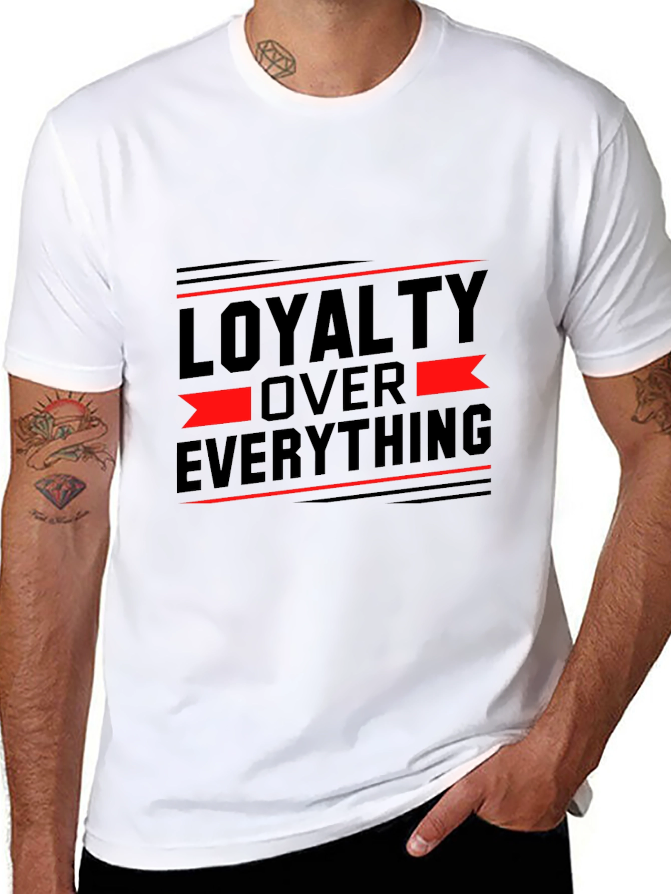 Loyalty Over Everything Graphic T-Shirt