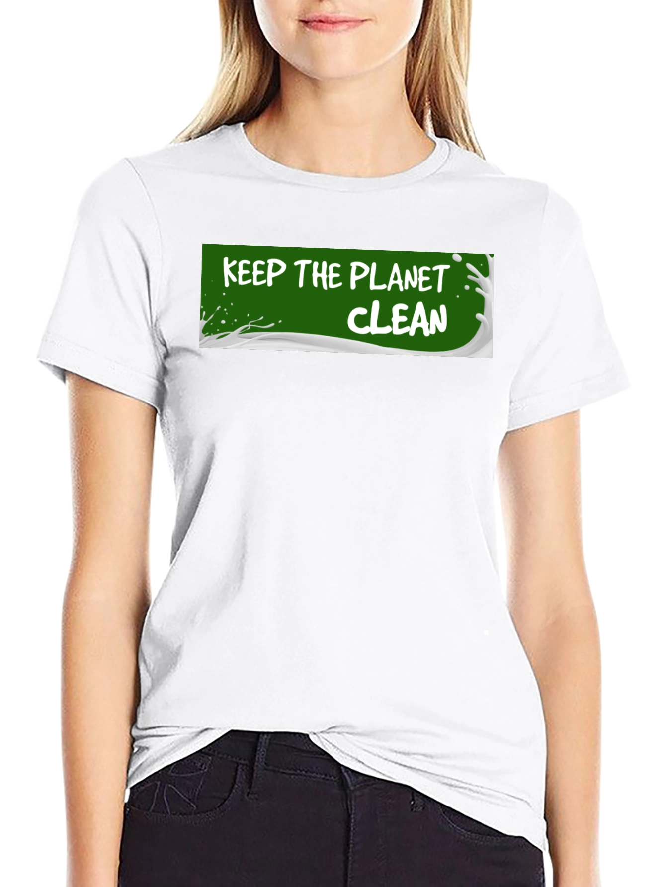 Keep The Planet Clean Graphic T-Shirt