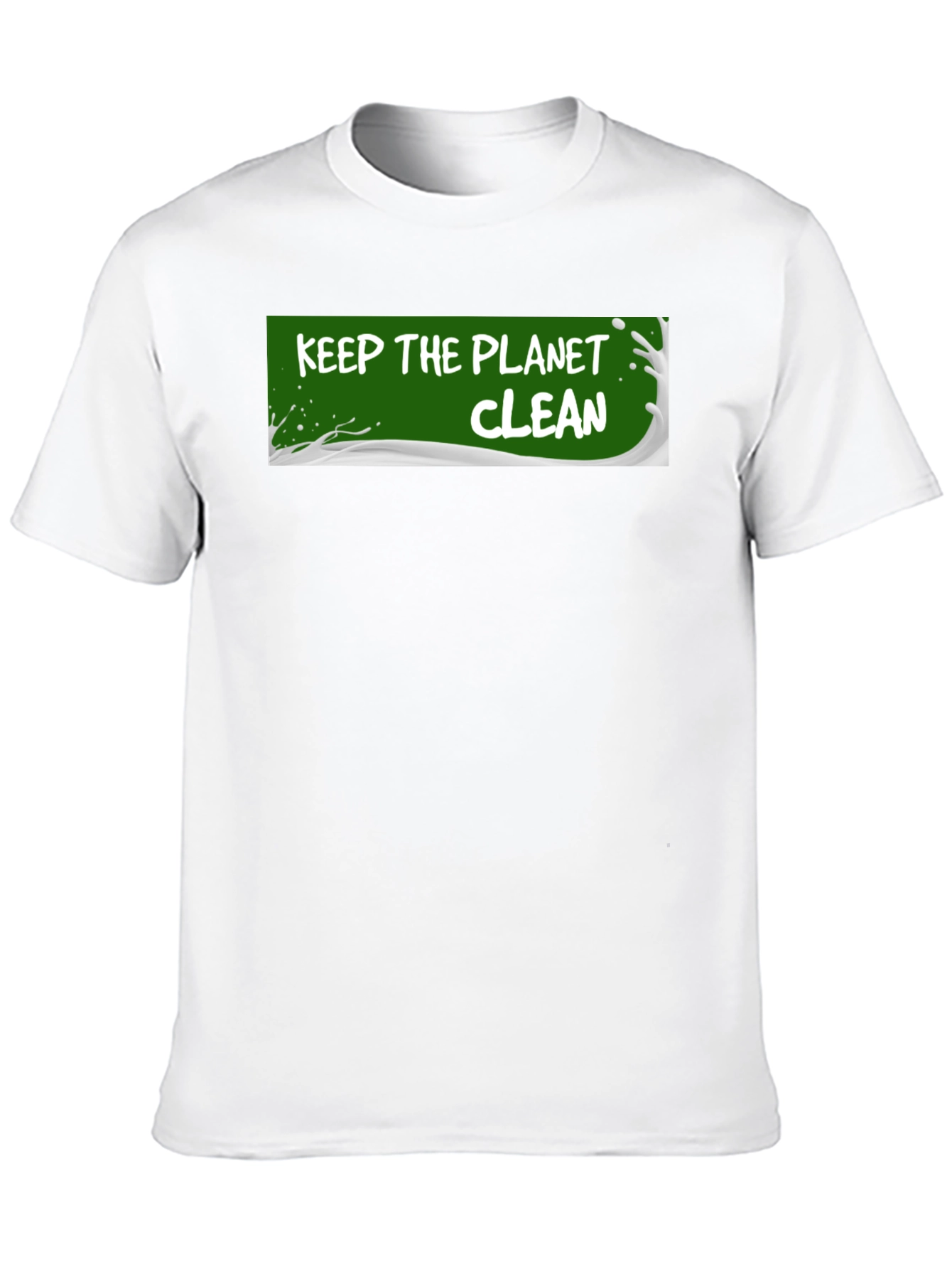 Keep The Planet Clean Graphic T-Shirt
