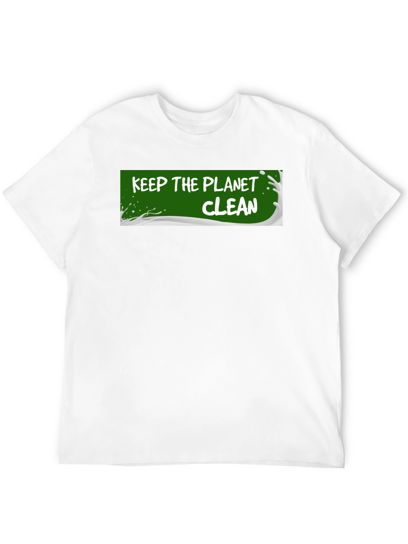 Keep The Planet Clean Graphic T-Shirt