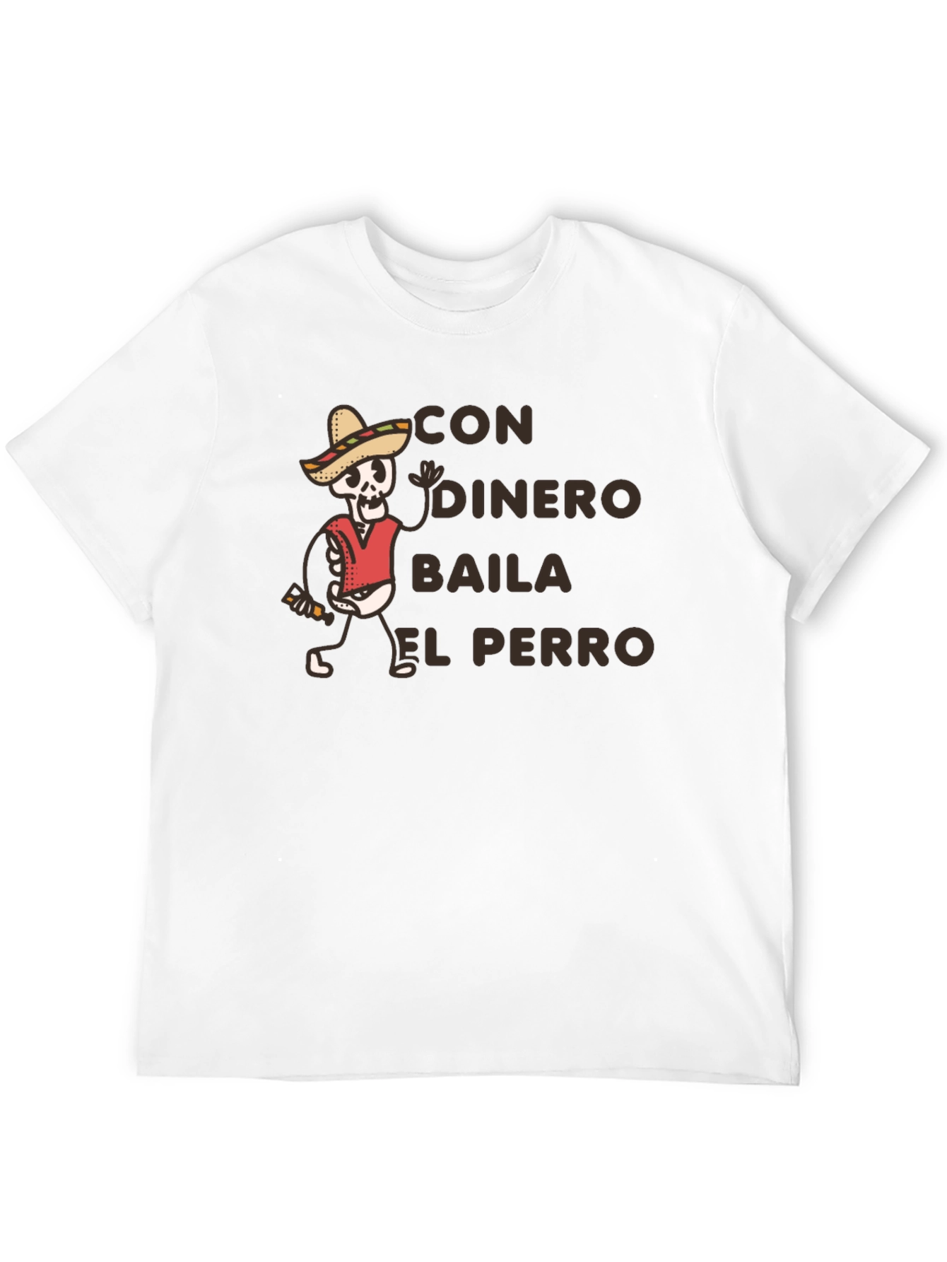 Con Dinero Baila El Perro T-Shirt