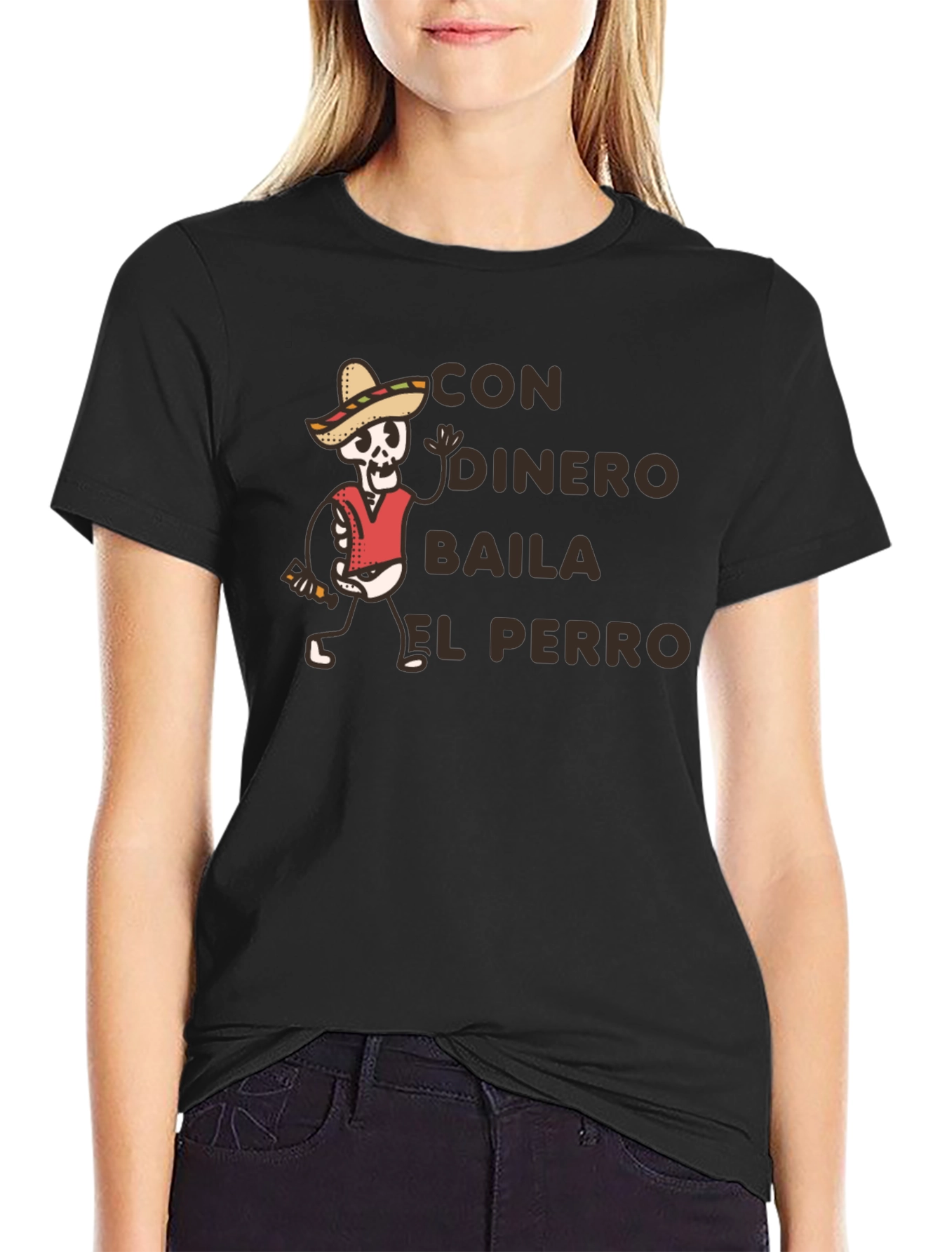Con Dinero Baila El Perro T-Shirt