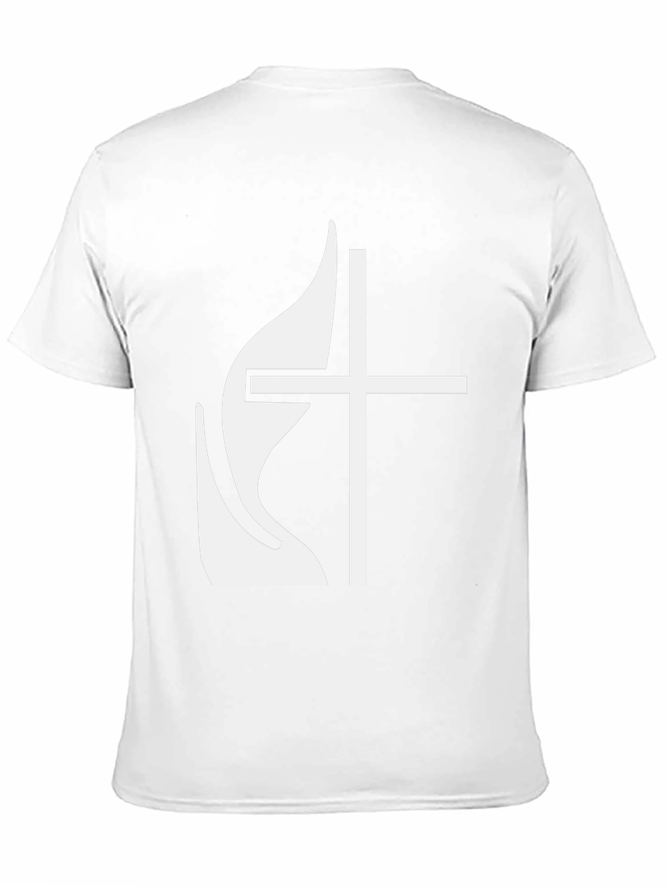Modern Christian Cross Graphic Tee