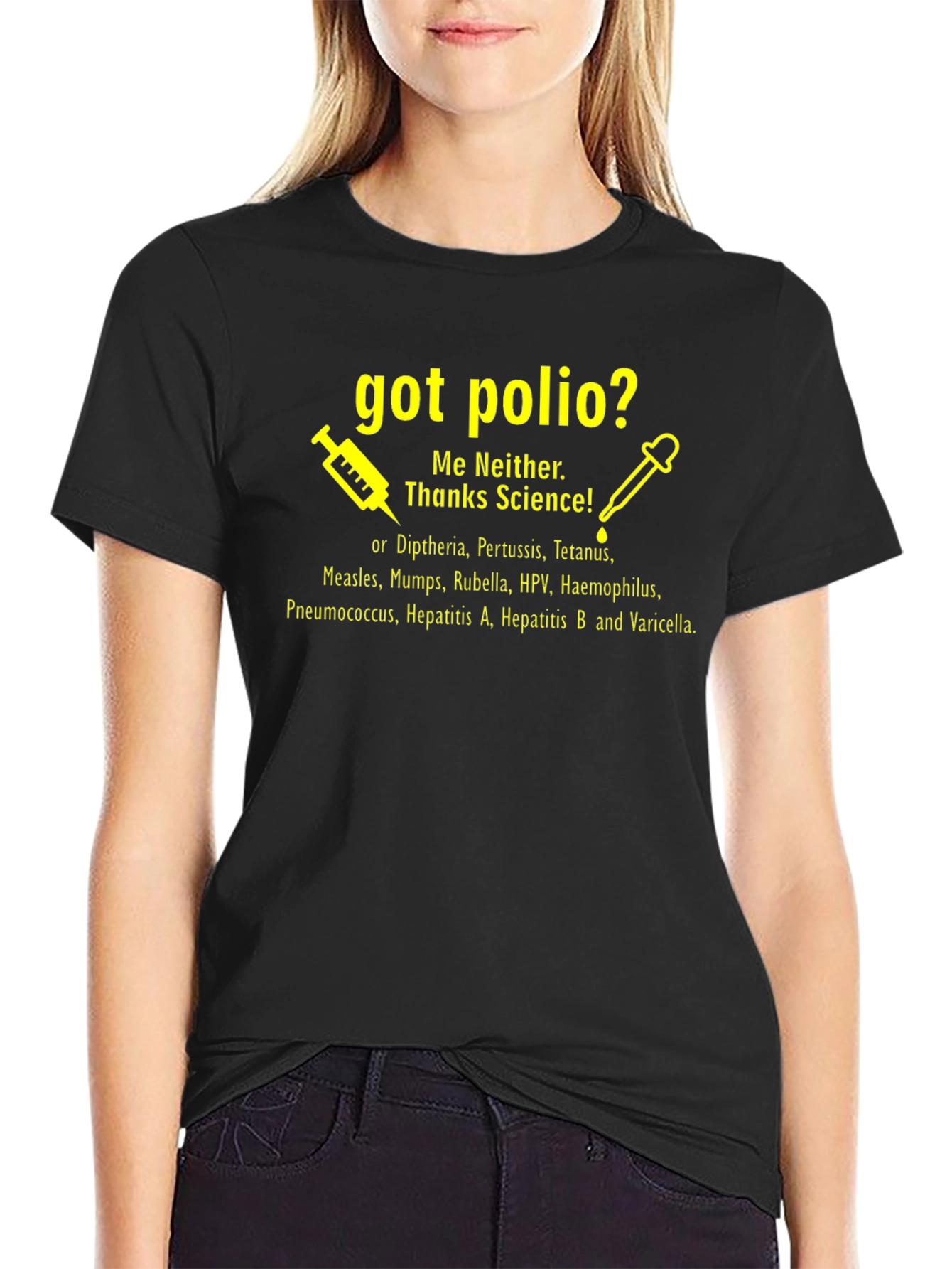 Got Polio? Science Vaccine T-Shirt
