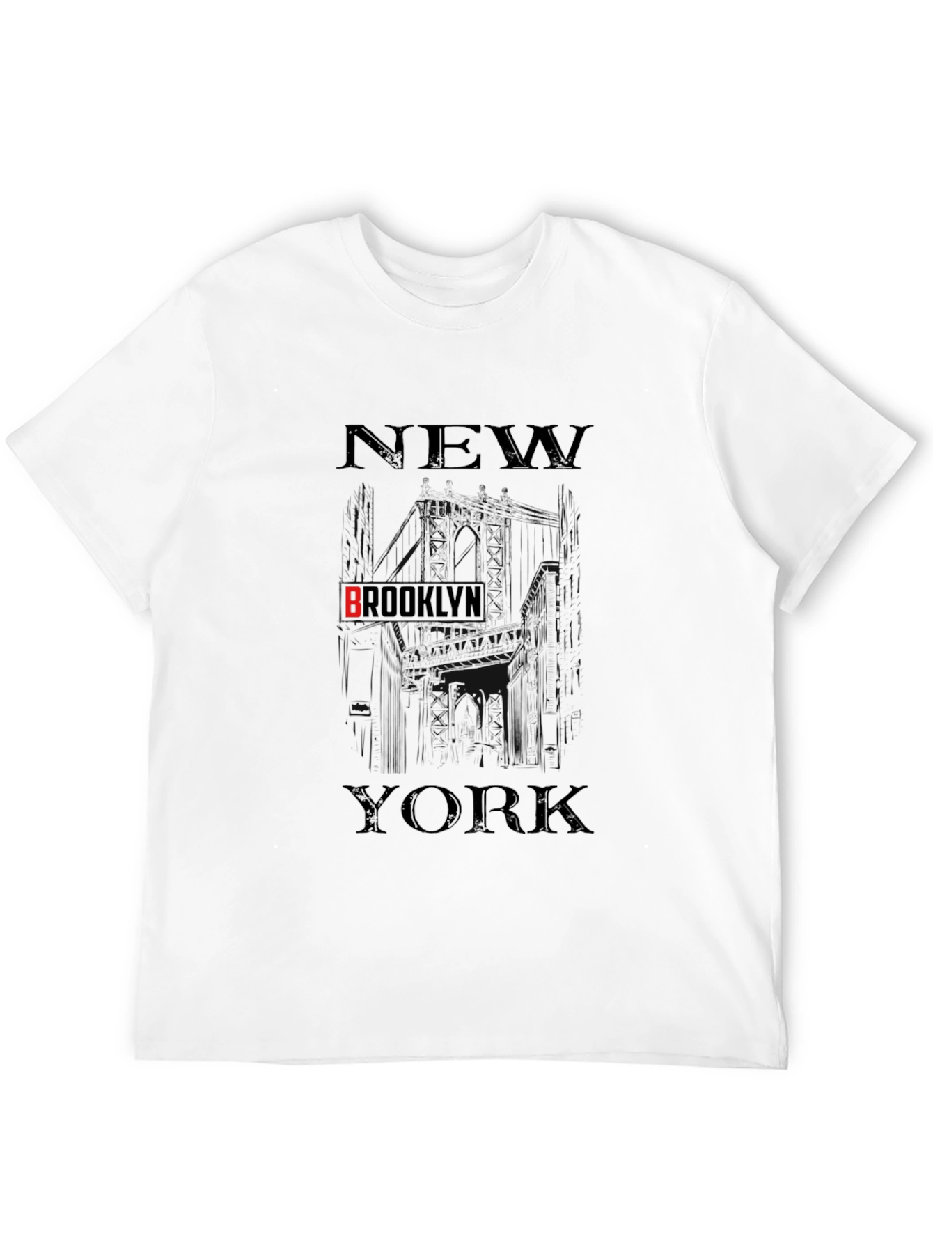 New York Brooklyn Graphic T-Shirt