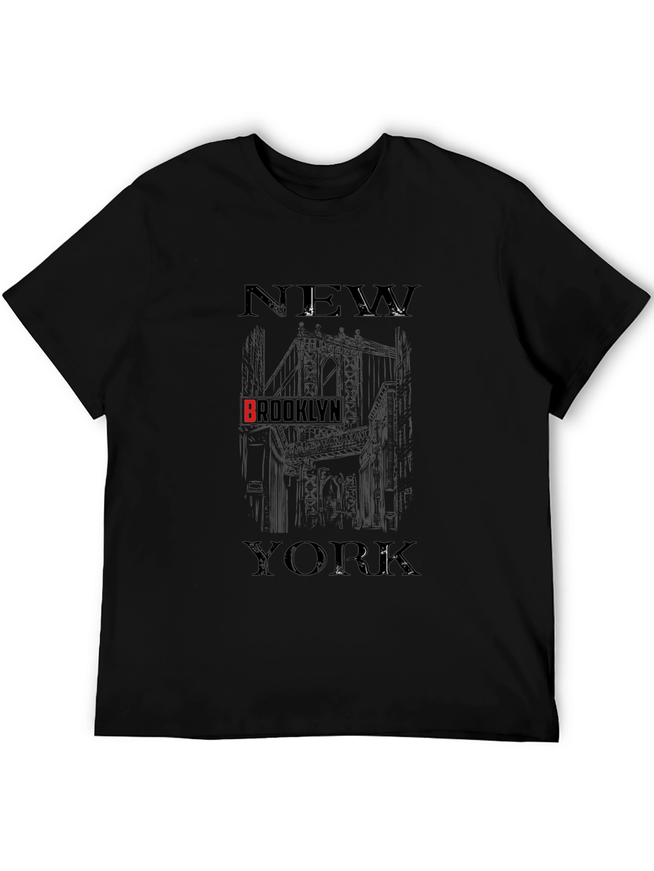 New York Brooklyn Graphic T-Shirt