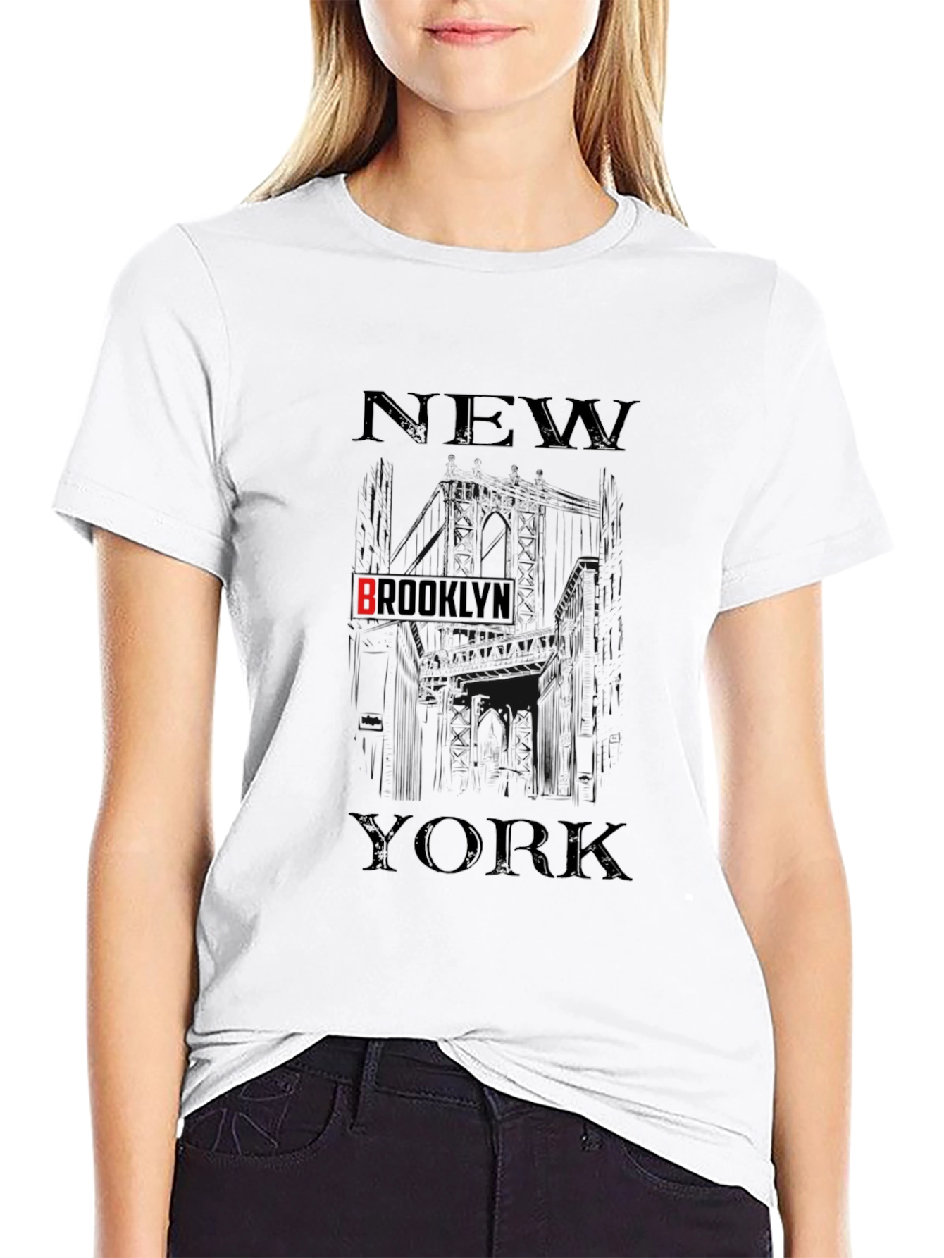 New York Brooklyn Graphic T-Shirt