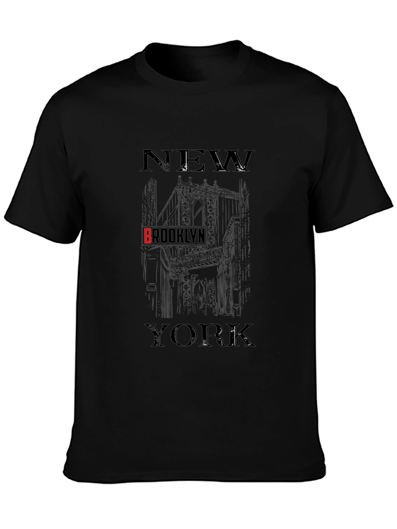 New York Brooklyn Graphic T-Shirt