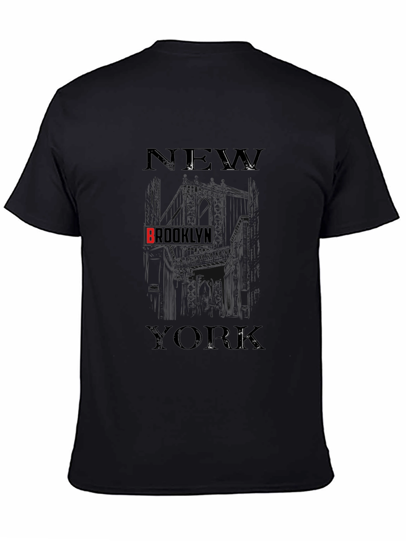 New York Brooklyn Graphic T-Shirt