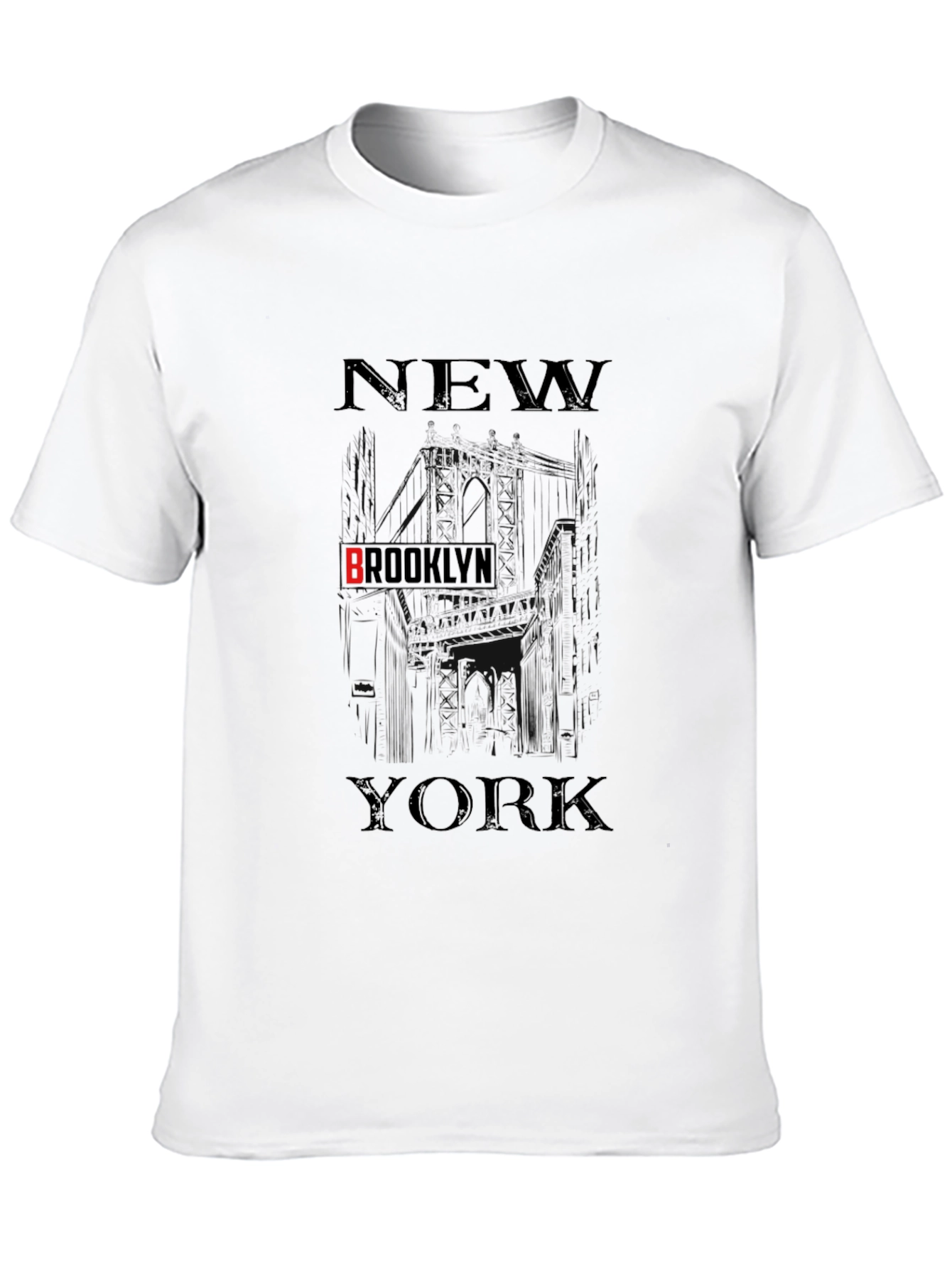 New York Brooklyn Graphic T-Shirt