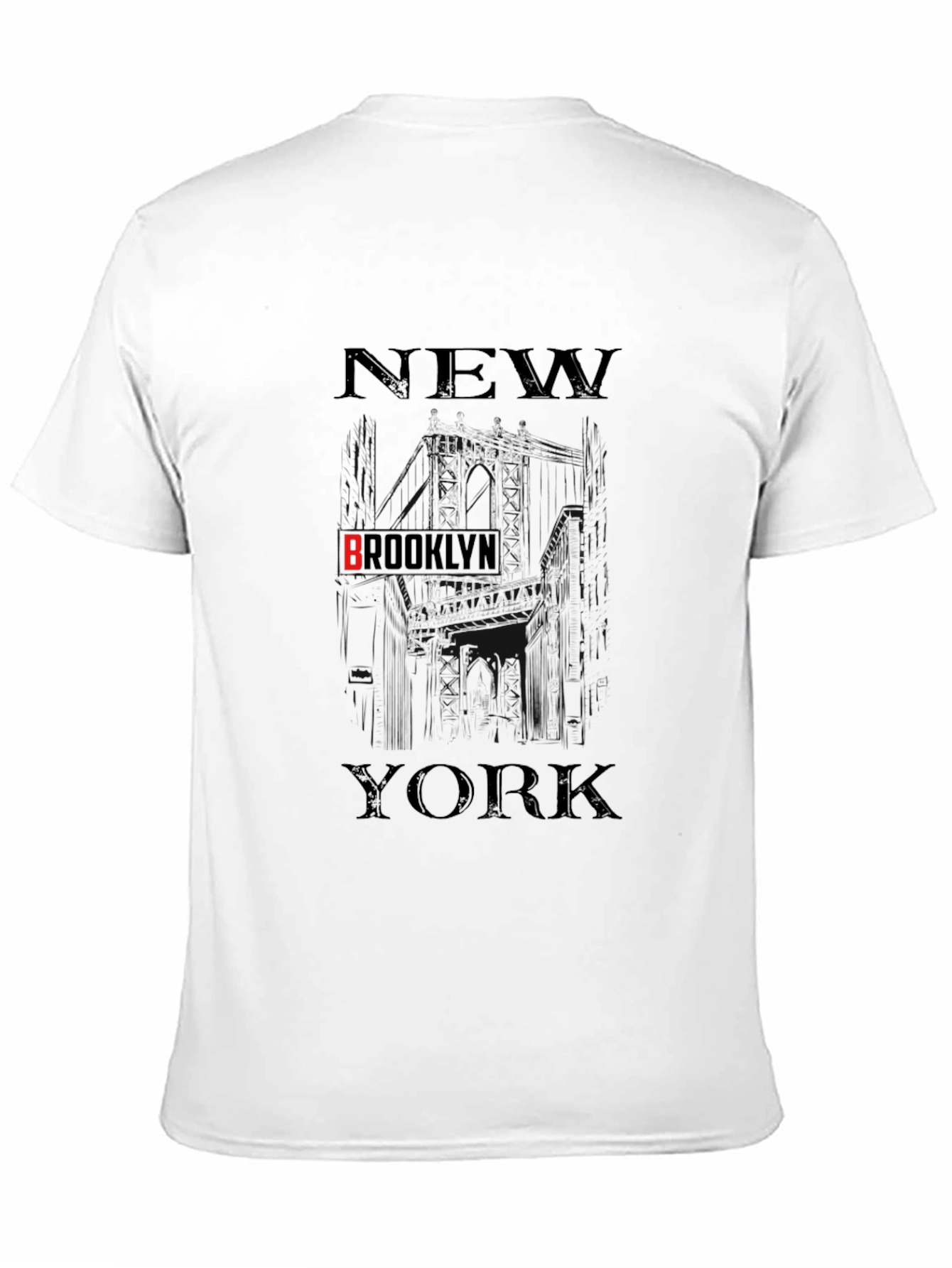 New York Brooklyn Graphic T-Shirt