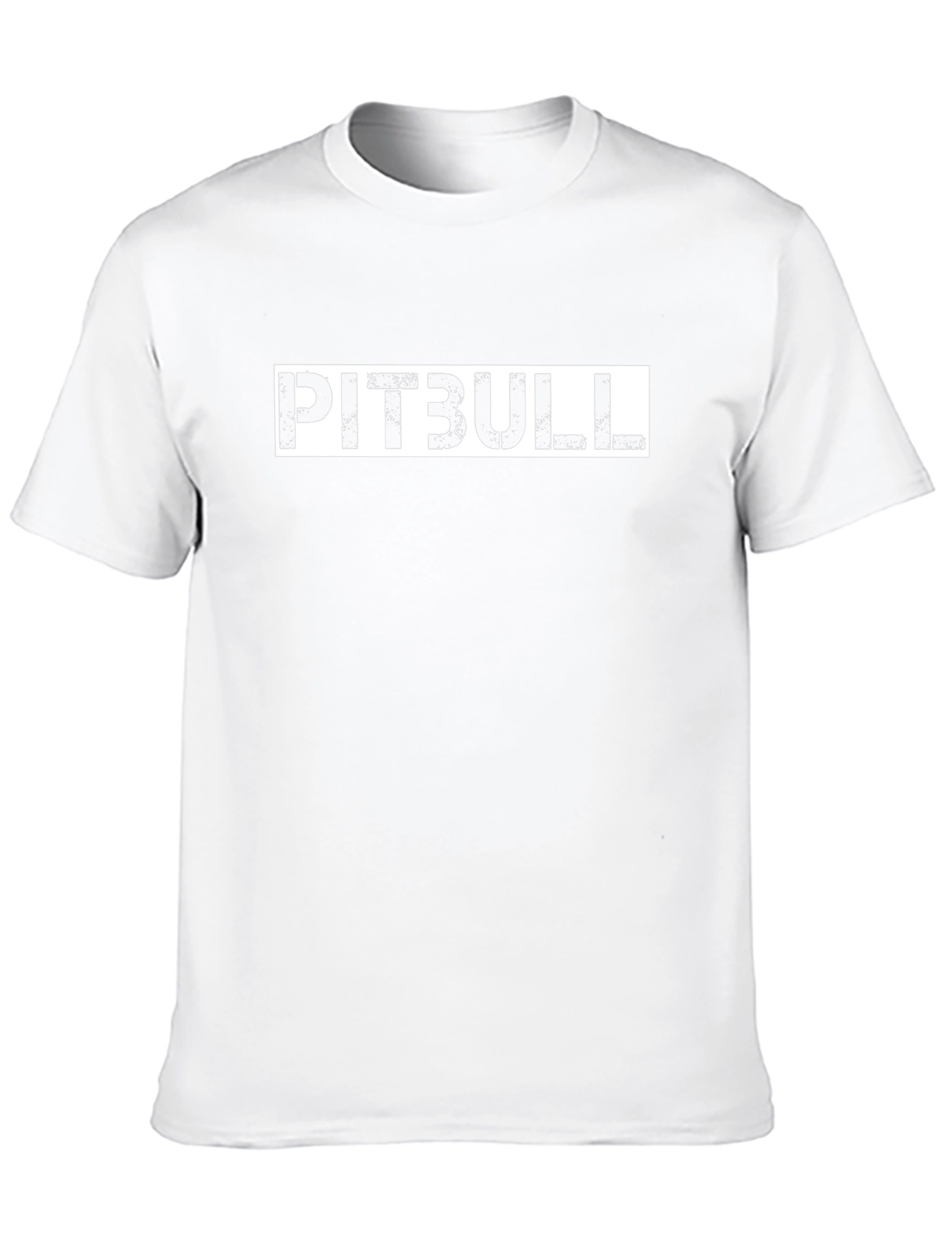 Pitbull Graphic Tee - Black Cotton T-Shirt