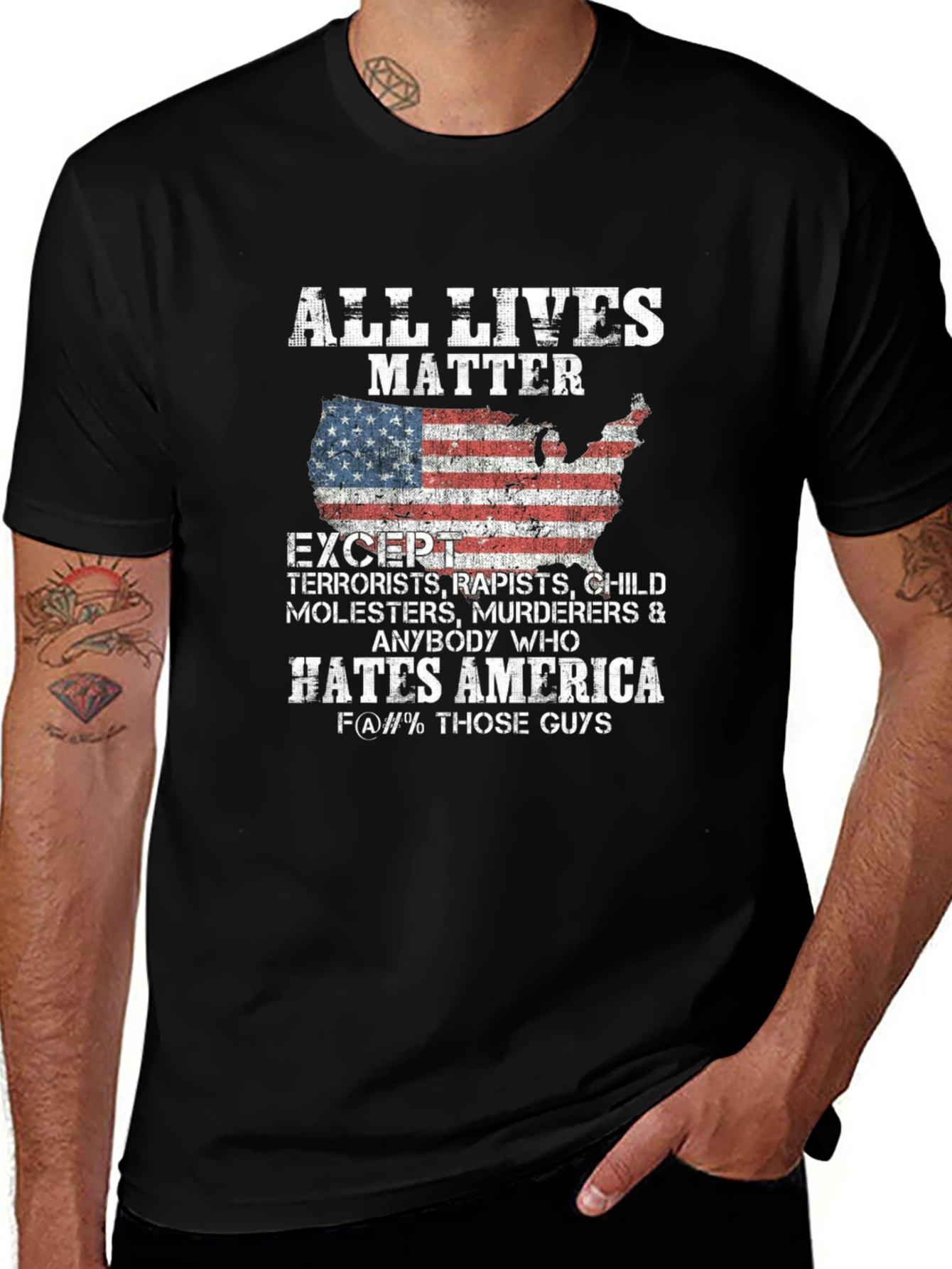 All Lives Matter Graphic T-Shirt