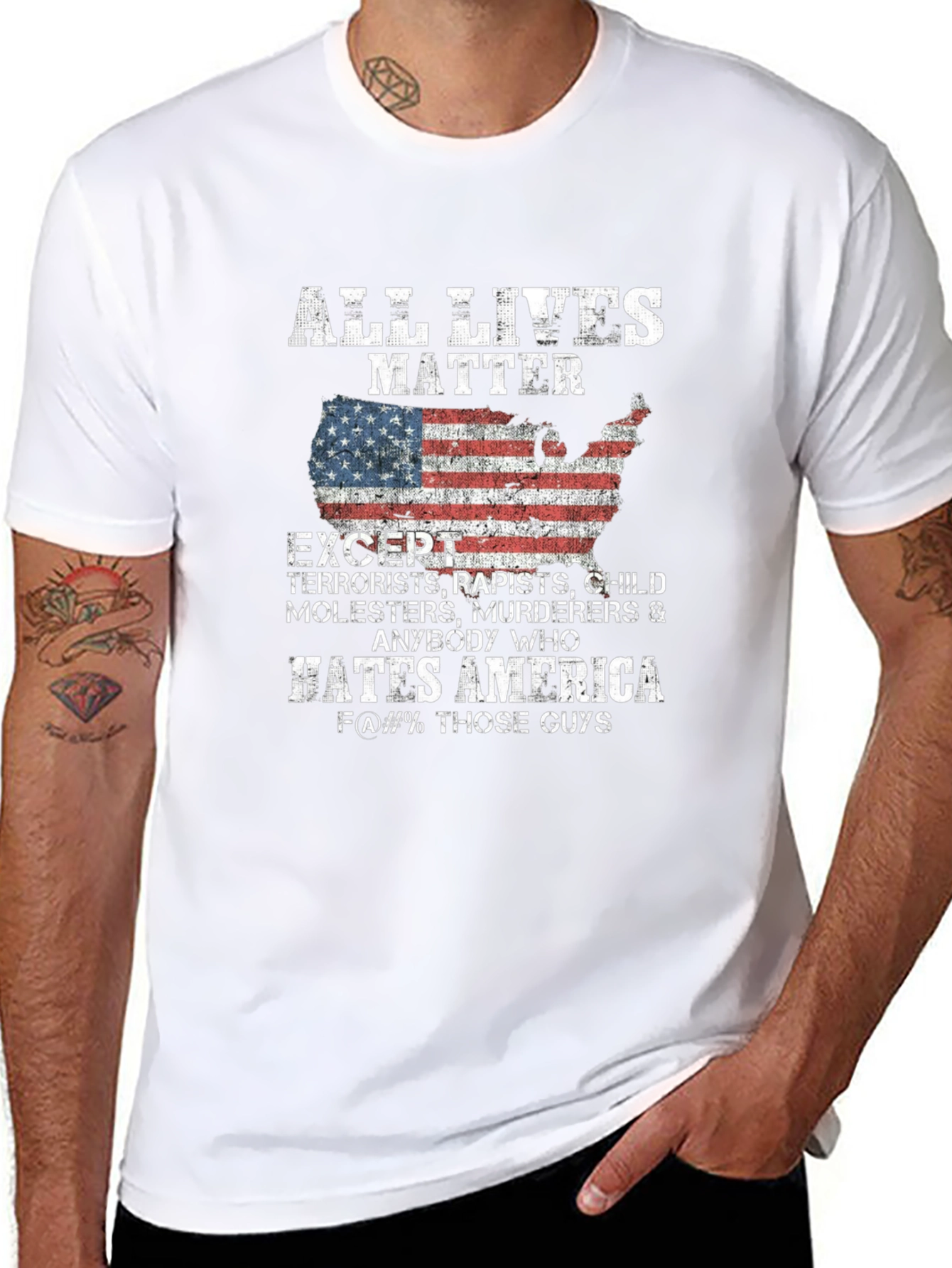 All Lives Matter Graphic T-Shirt