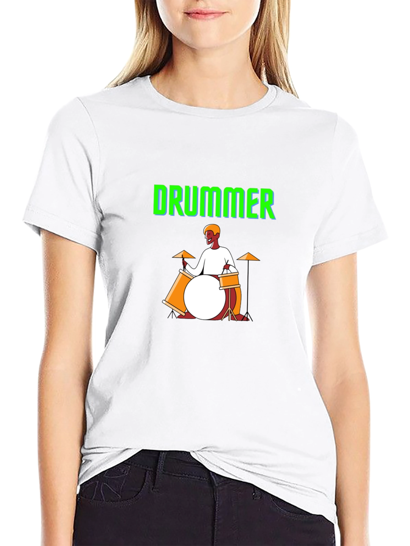 Drummer Graphic T-Shirt