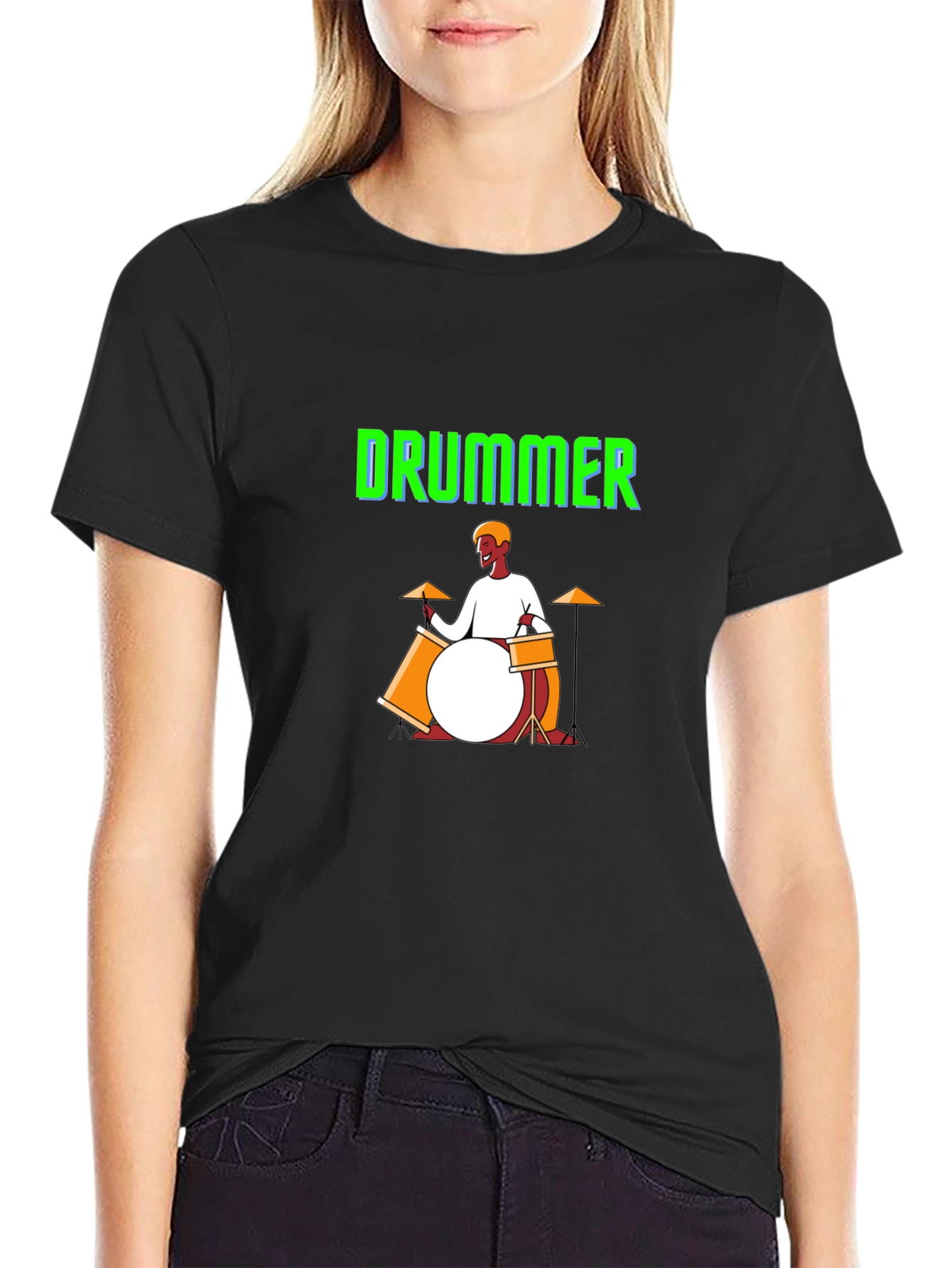 Drummer Graphic T-Shirt