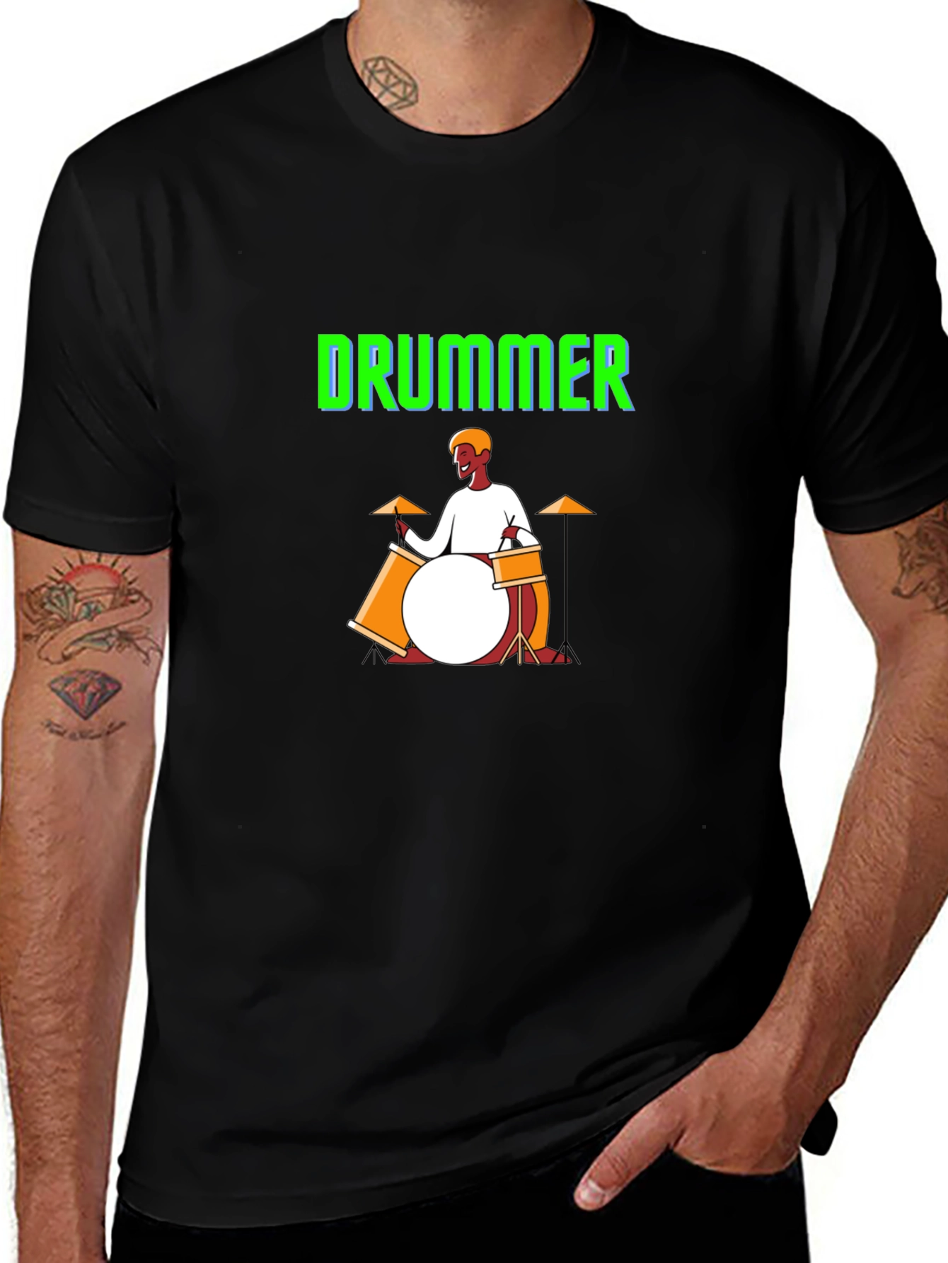 Drummer Graphic T-Shirt