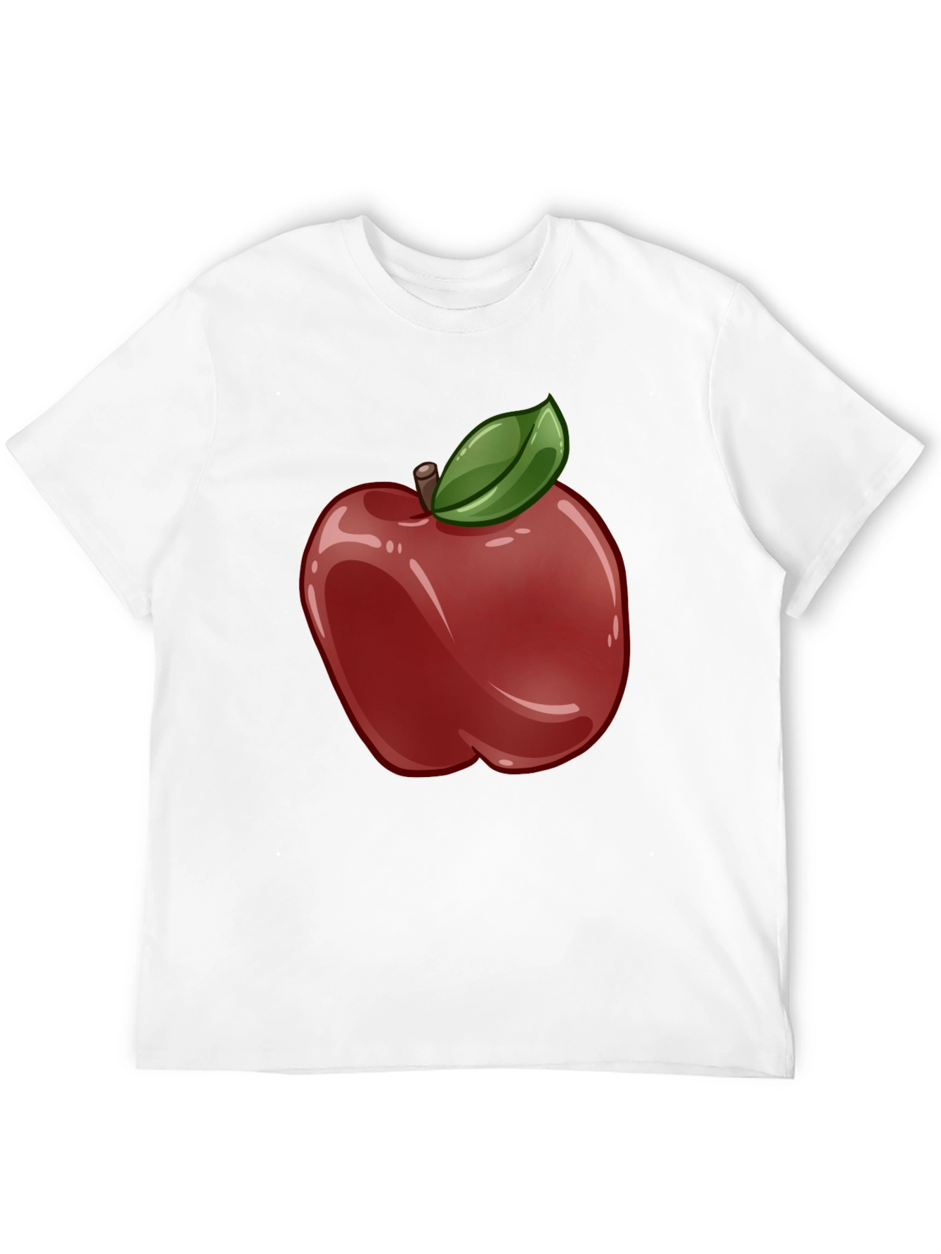 Apple Graphic Black T-Shirt