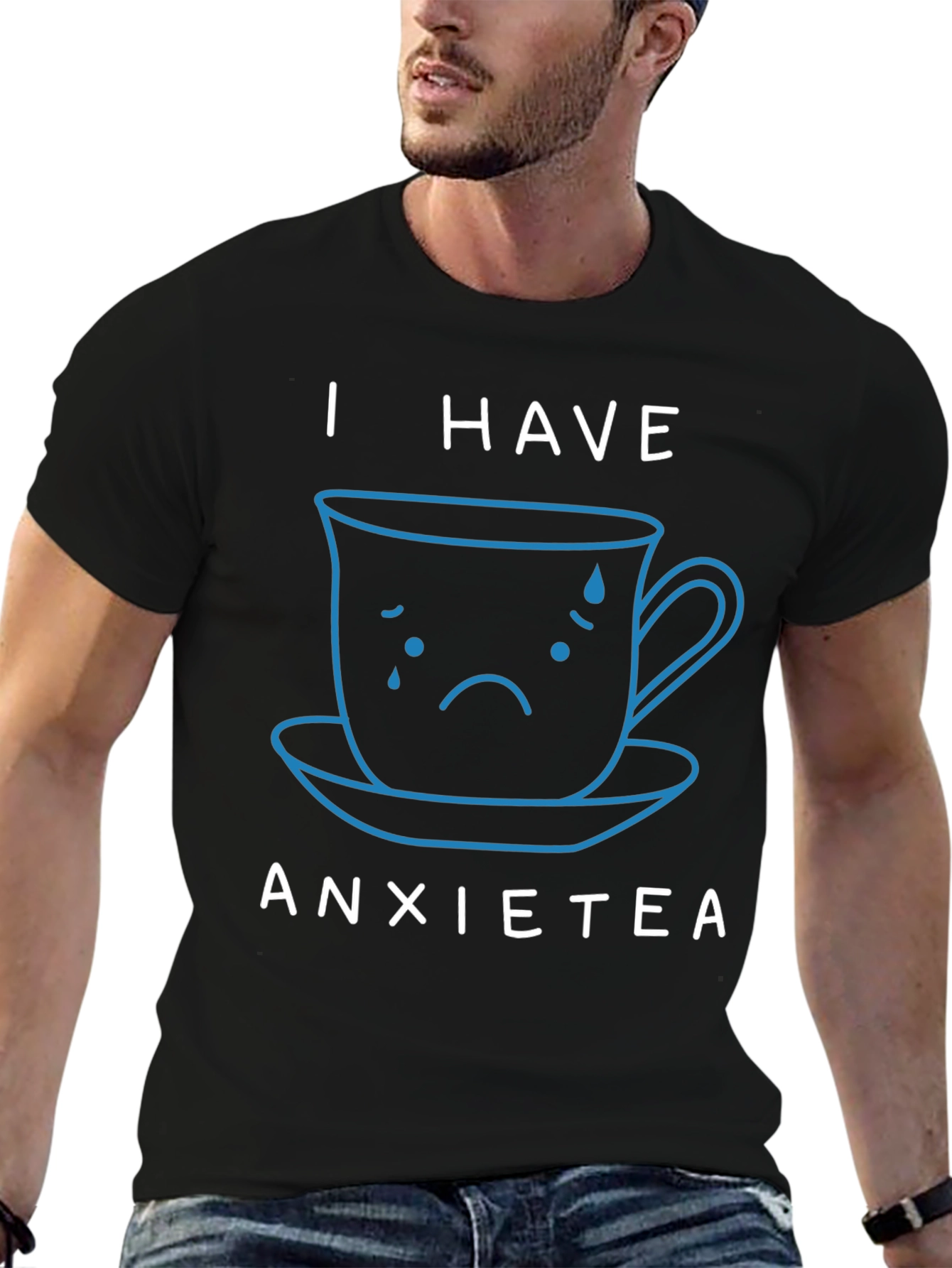 Anxietea T-Shirt - Funny Anxiety Tea Graphic Tee