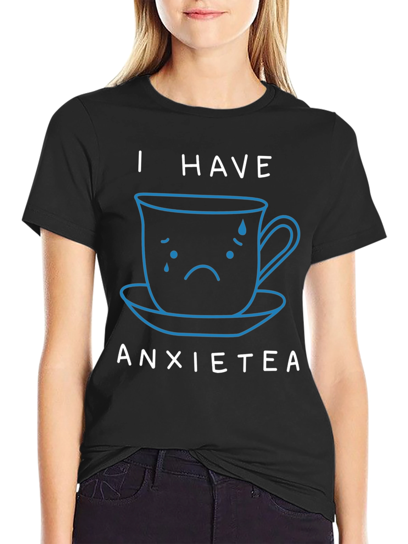 Anxietea T-Shirt - Funny Anxiety Tea Graphic Tee