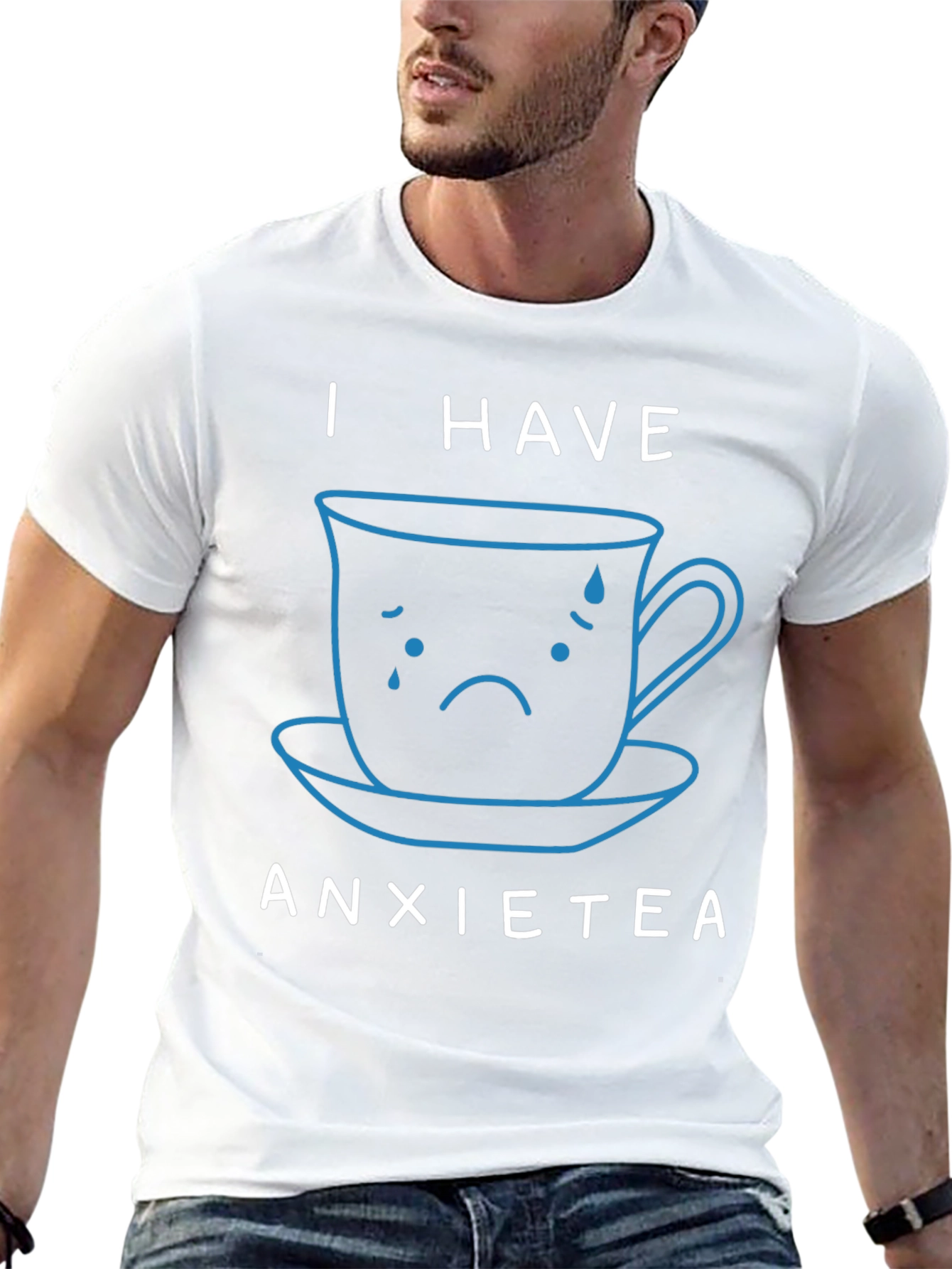 Anxietea T-Shirt - Funny Anxiety Tea Graphic Tee