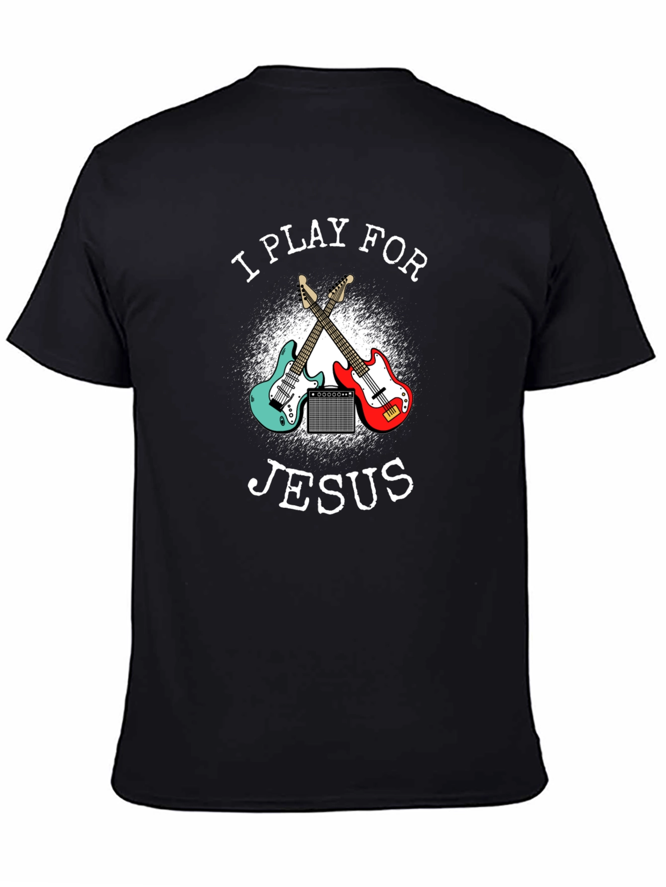 I Play for Jesus Guitar T-Shirt