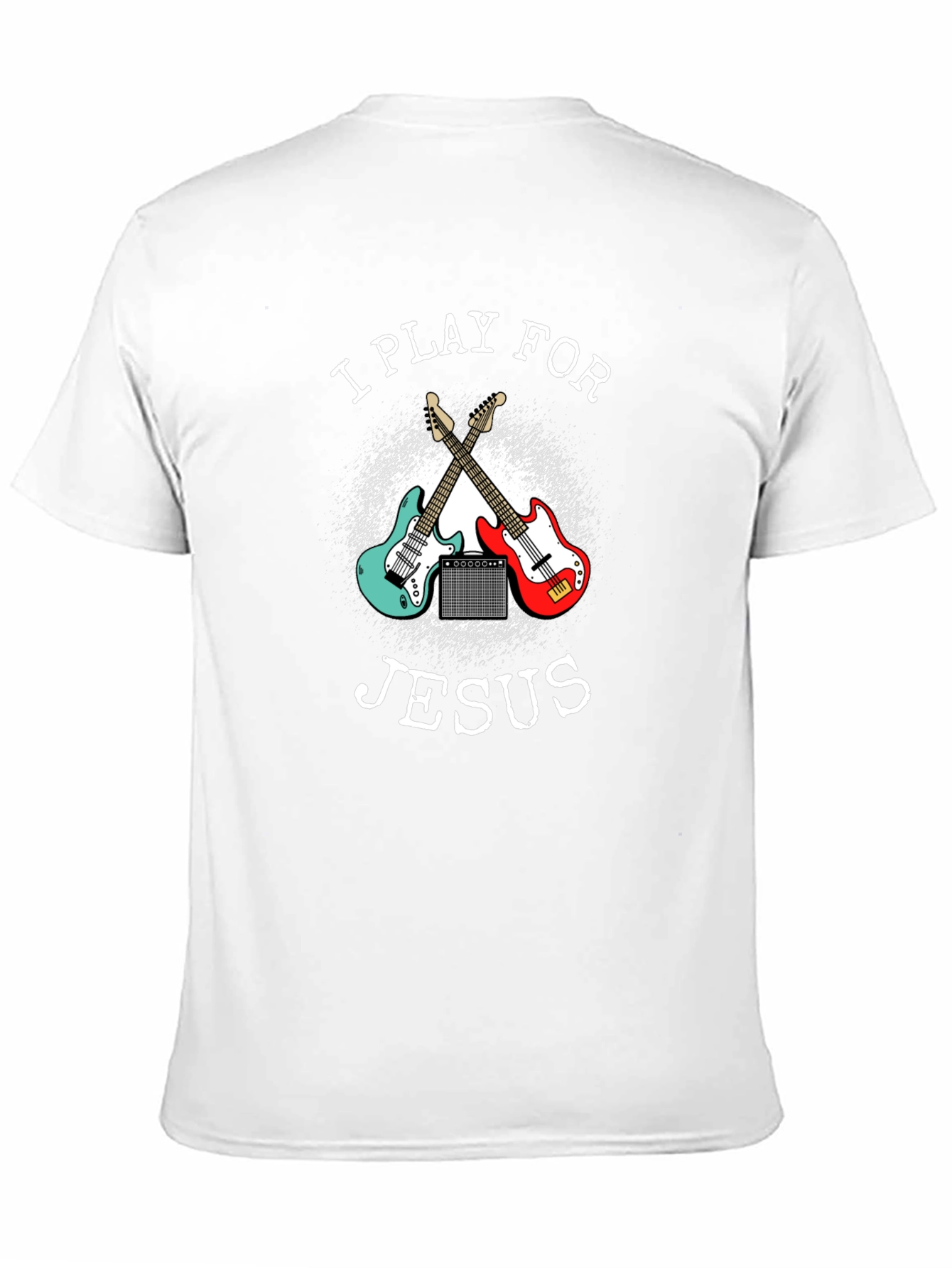 I Play for Jesus Guitar T-Shirt