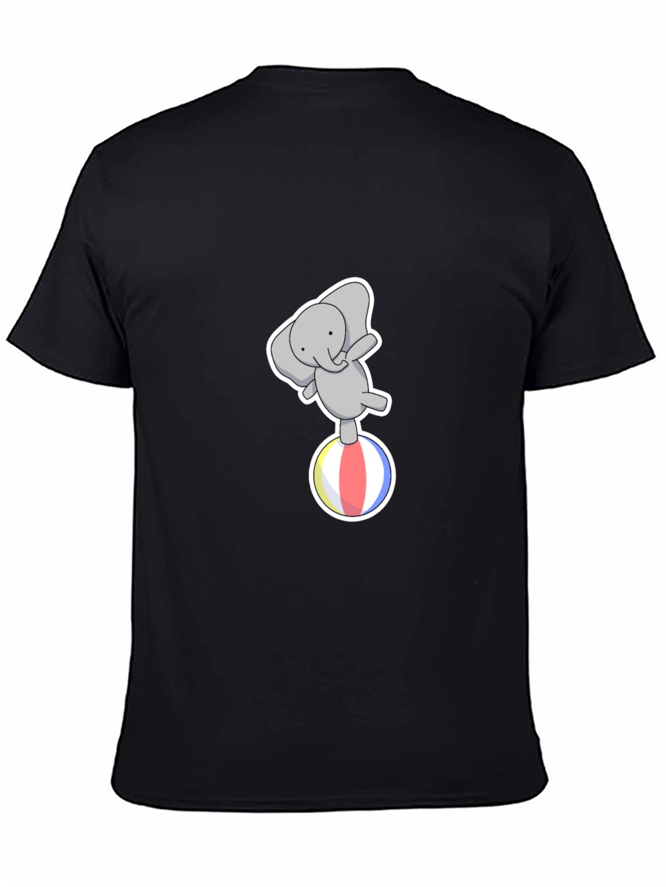 Elephant On Ball Graphic Tee