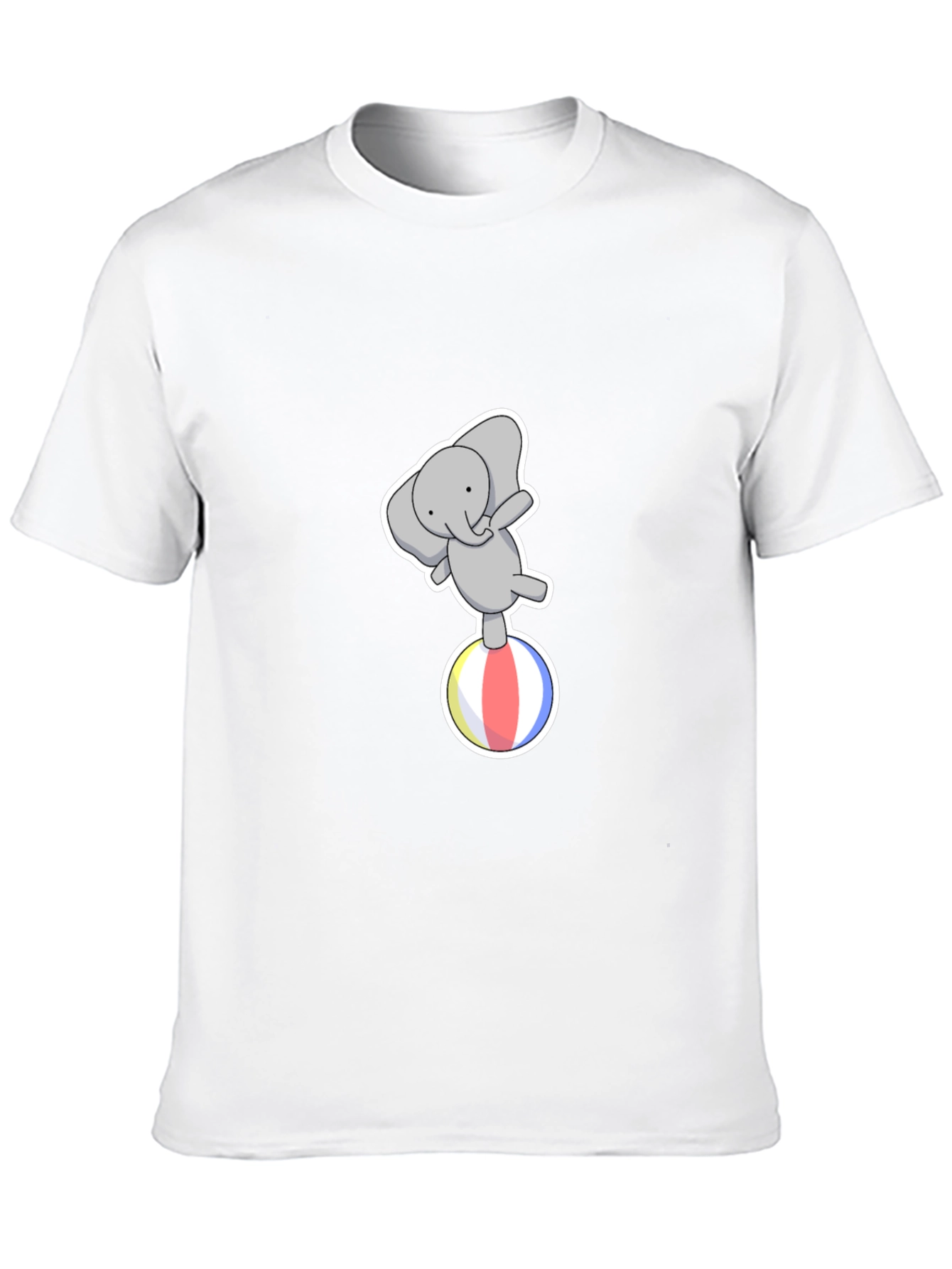 Elephant On Ball Graphic Tee