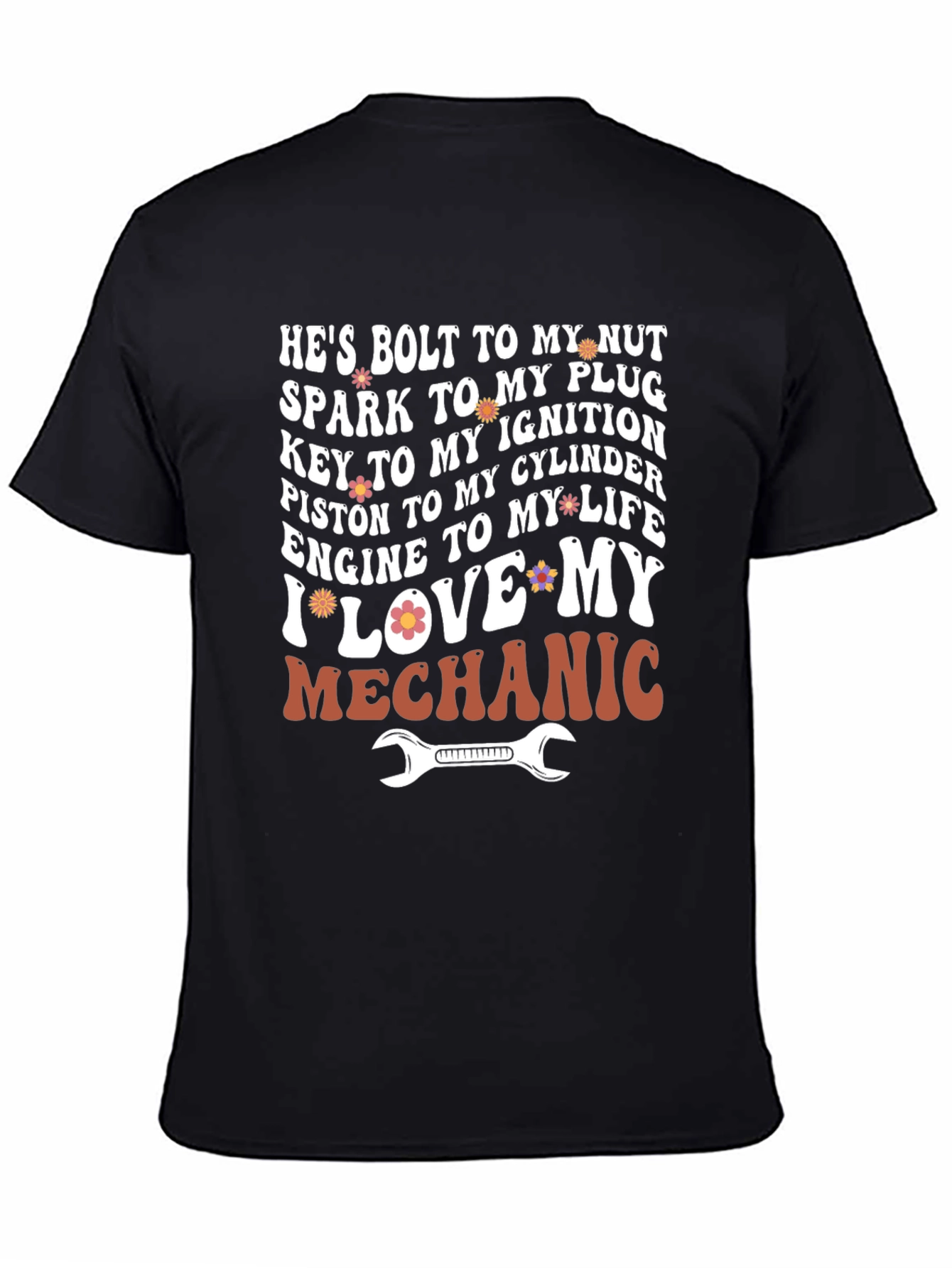 Hes Bolt to My Nut Graphic Tee