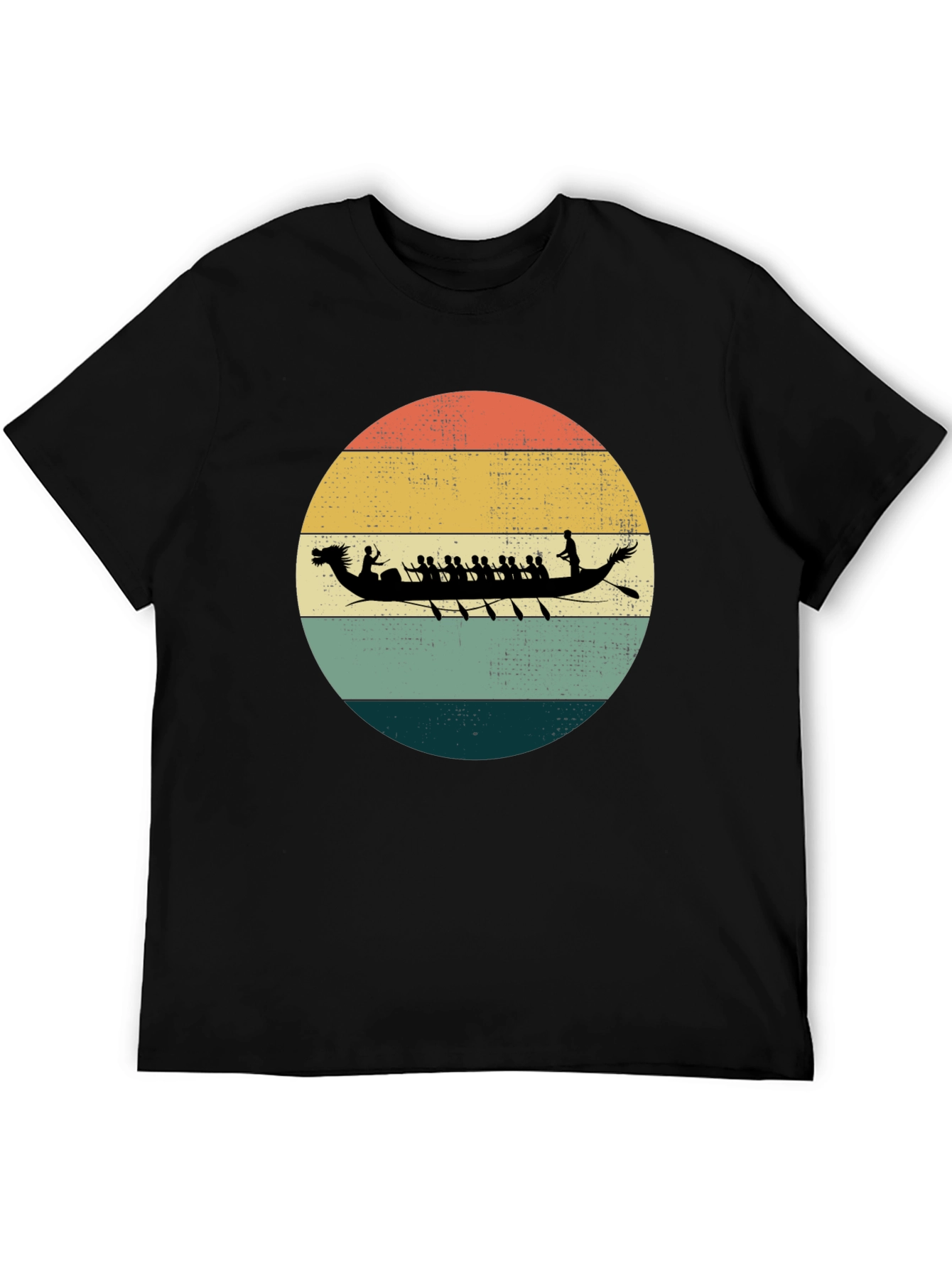 Retro Dragon Boat Racing T-Shirt
